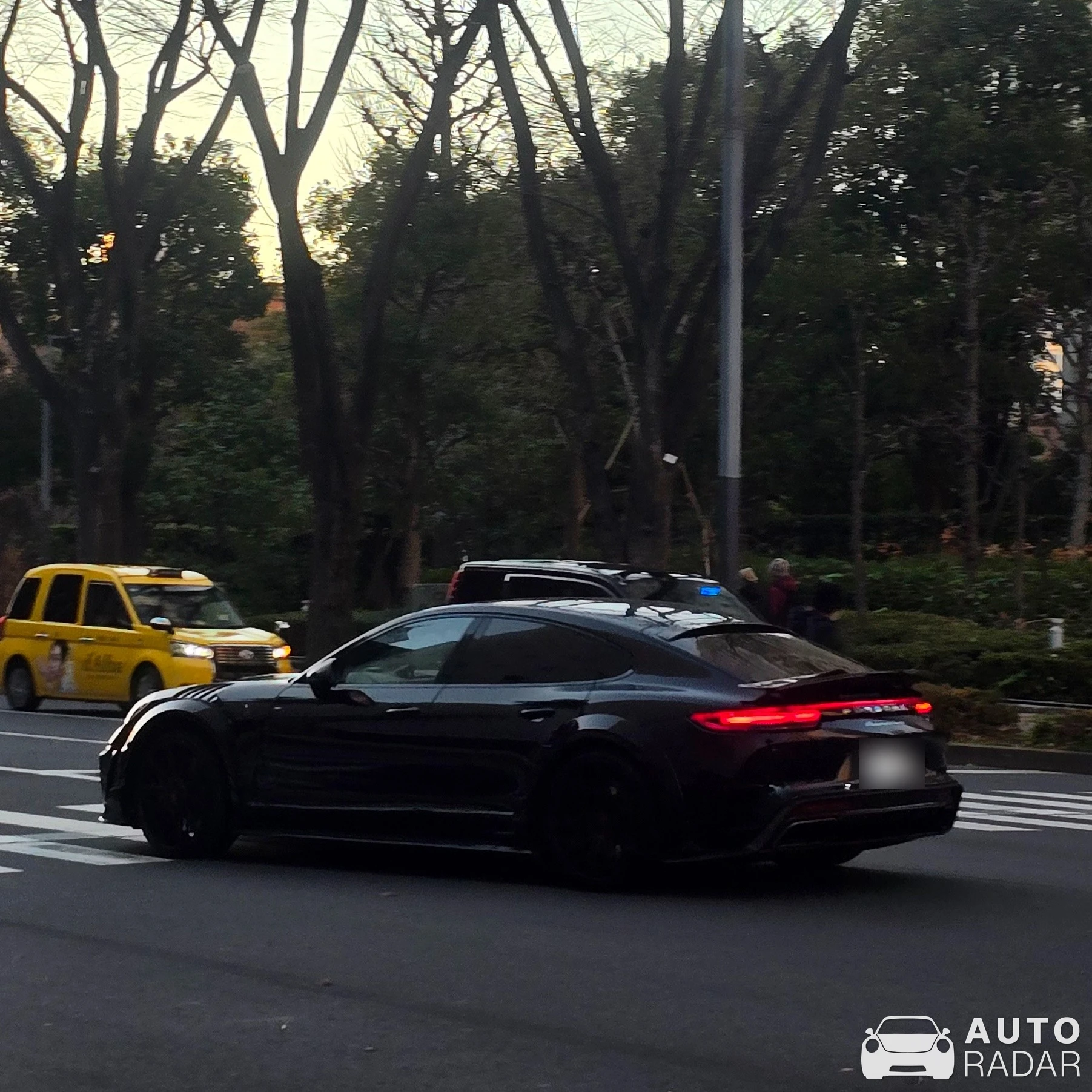 Porsche TechArt 971 Panamera Turbo Grand GT spotted in 東京都