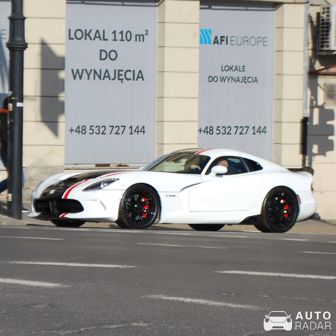 Dodge Viper ACR spotted in Warszawa, Poland