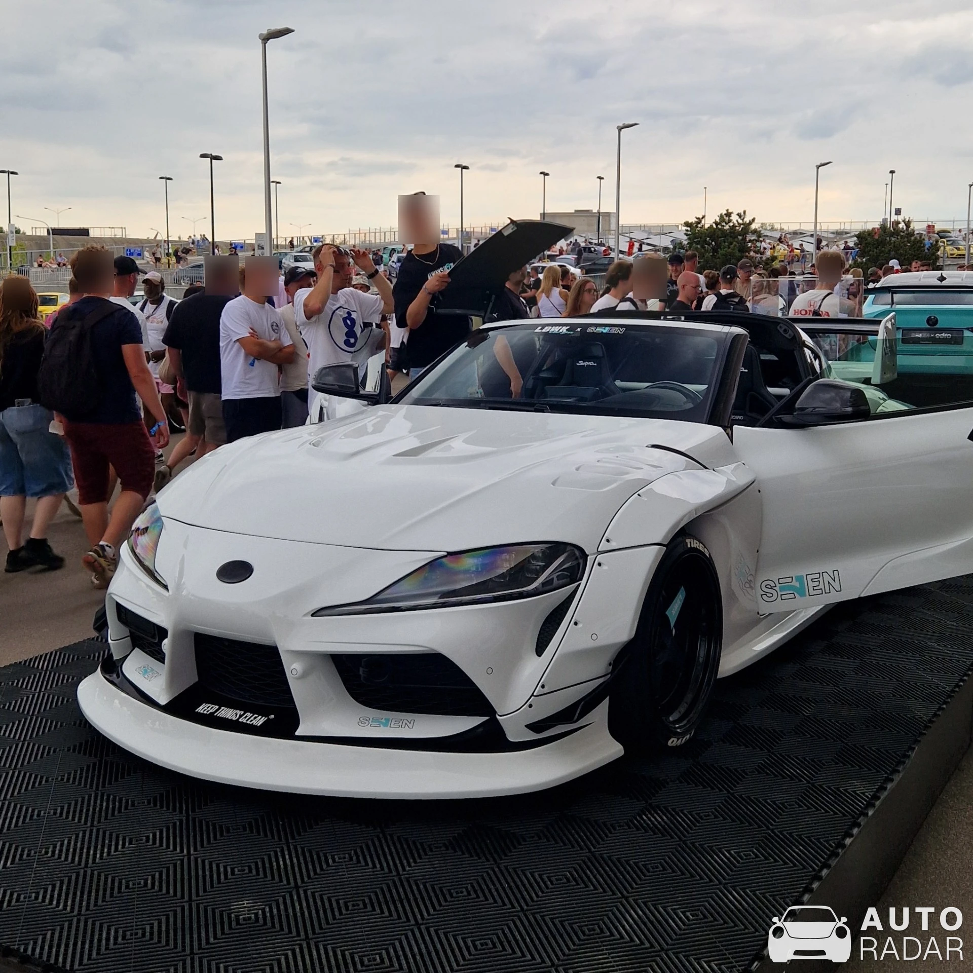 Toyota GR Supra 'Targa' Liberty Walk  spotted in Wrocław