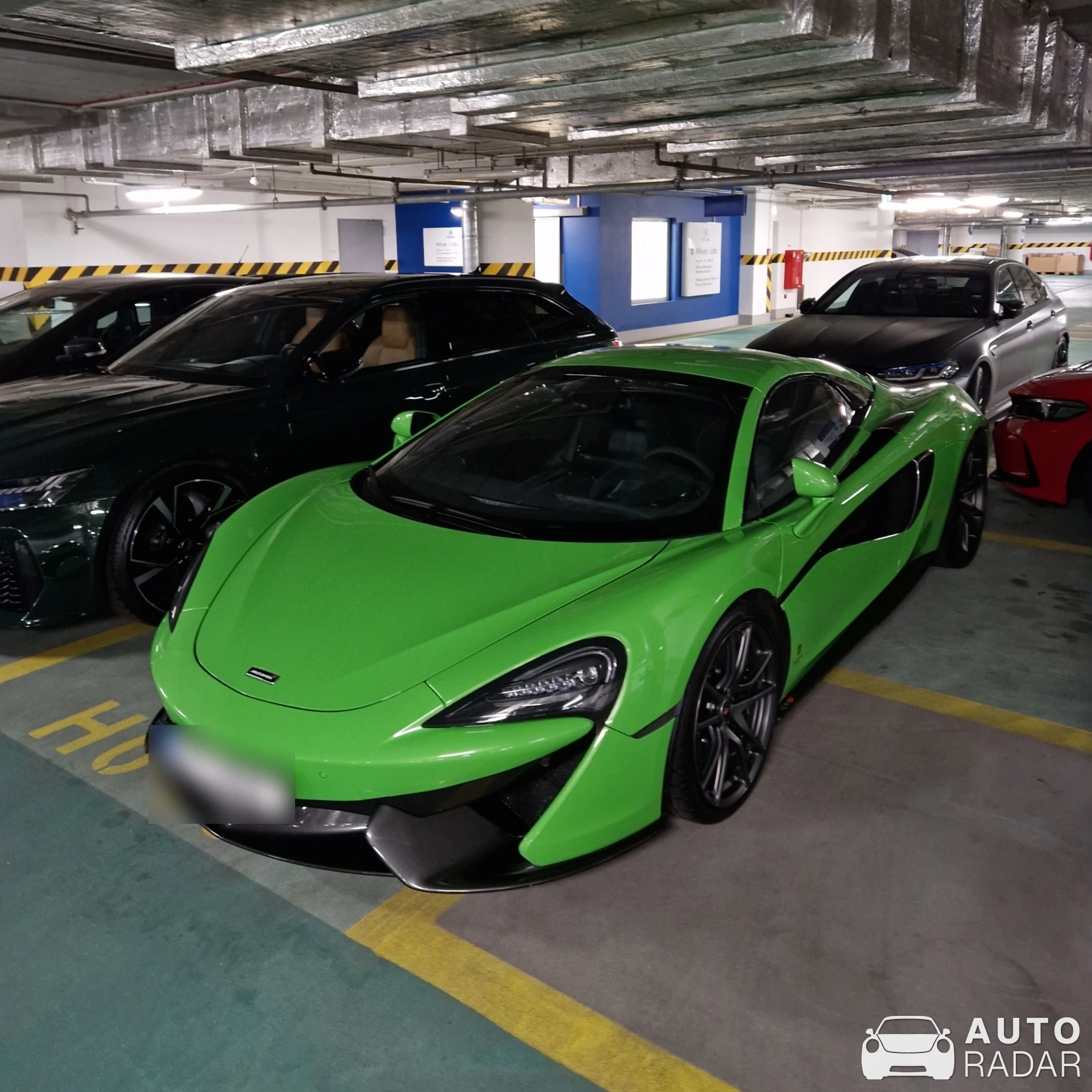 McLaren 570S Spider spotted in Warszawa, Poland