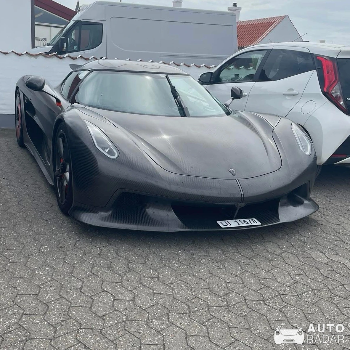 Koenigsegg Jesko Attack Ghost Le Mans spotted in Skagen