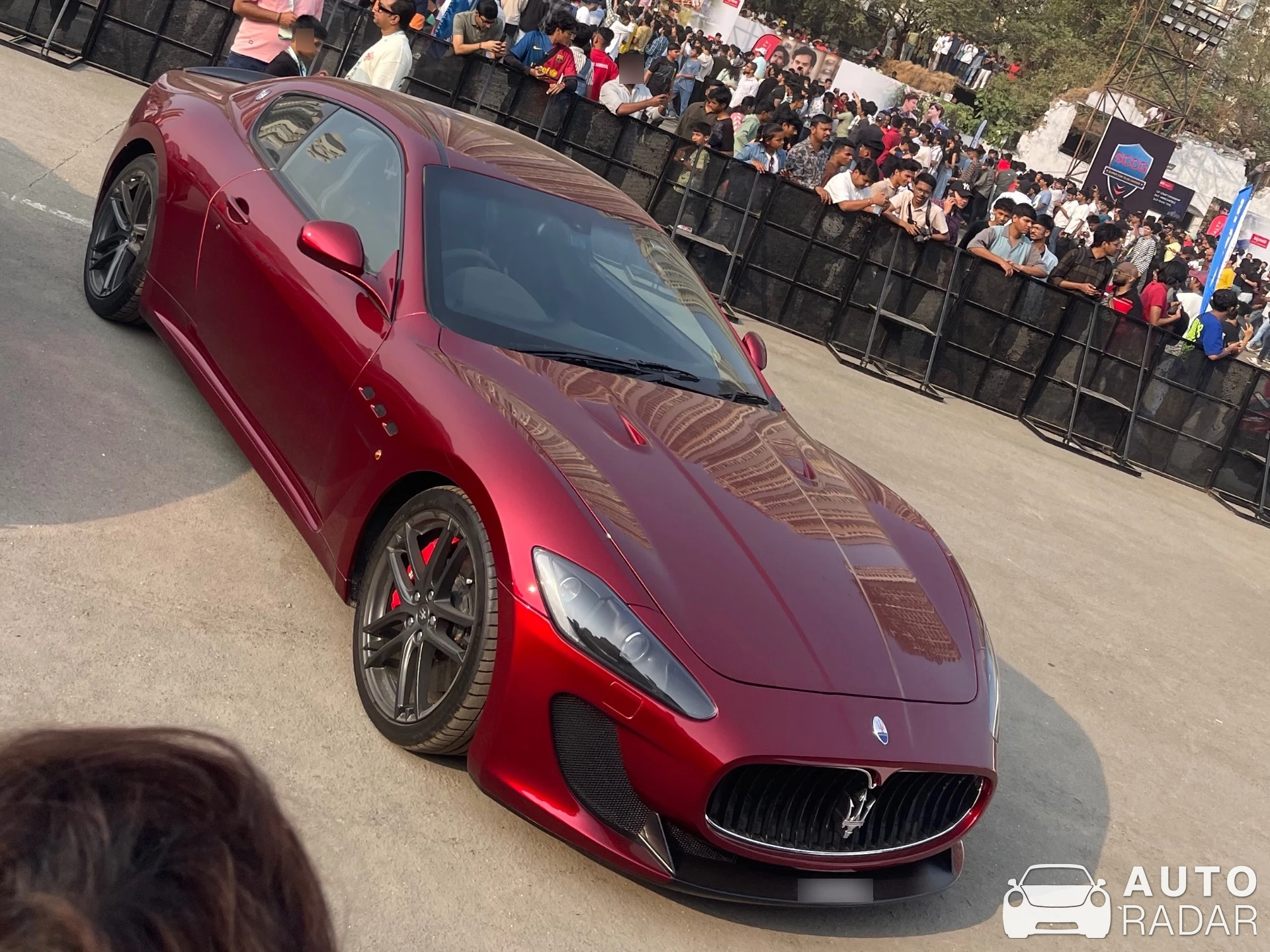 Maserati GranTurismo spotted in Thane, India