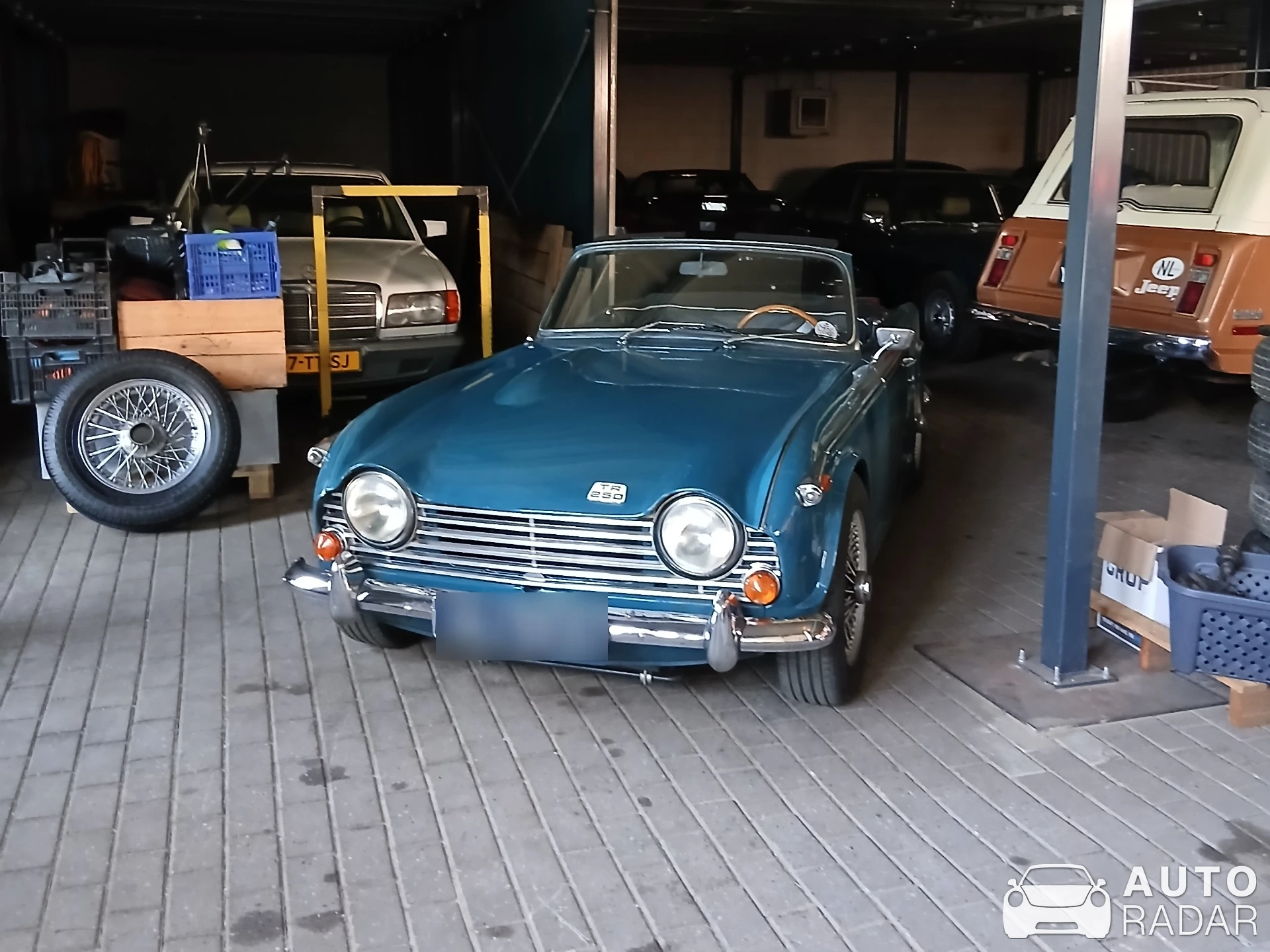 Triumph TR5 spotted in Zelhem