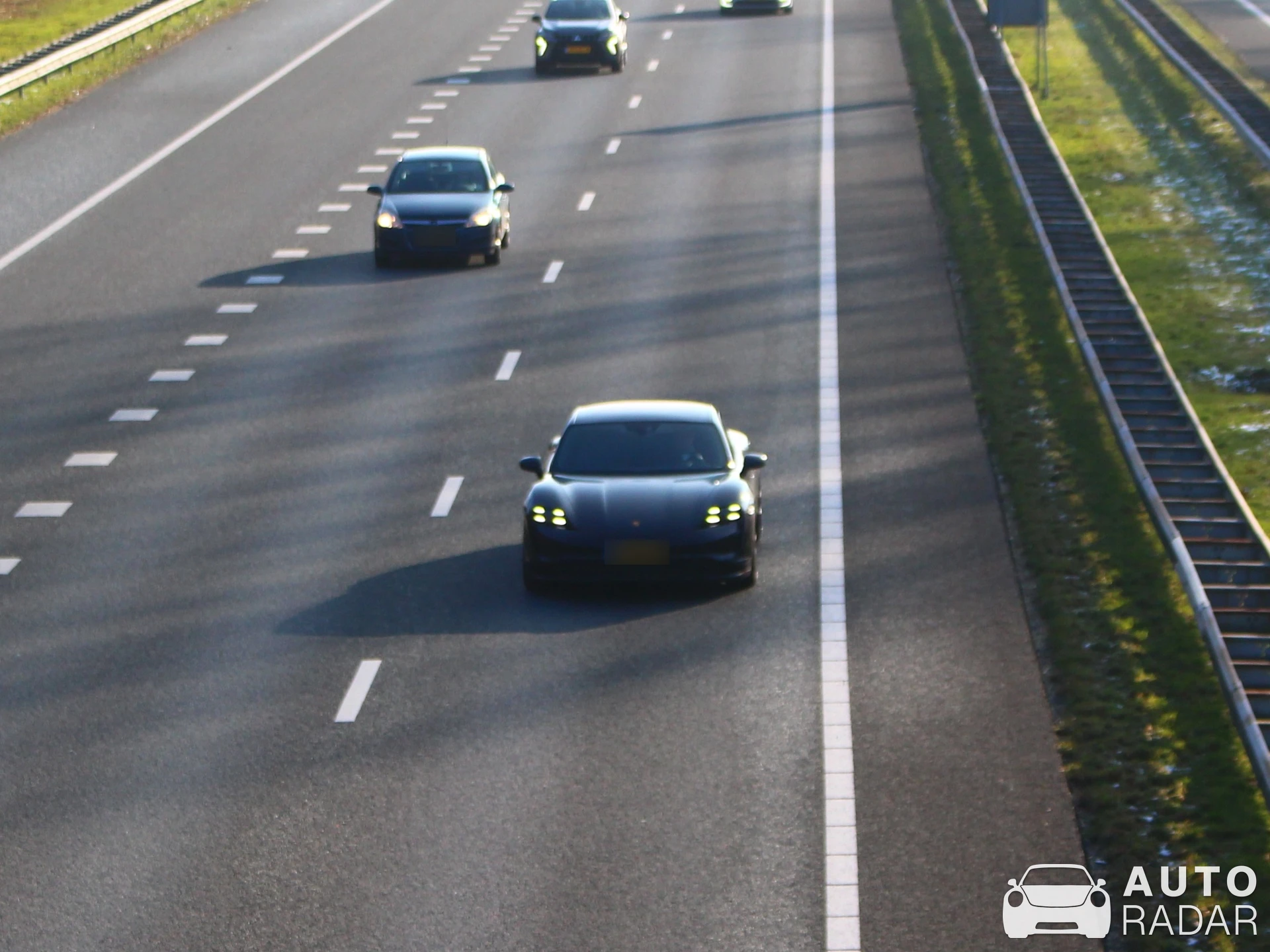 Porsche Taycan Turbo S Sport Turismo spotted in Hengelo