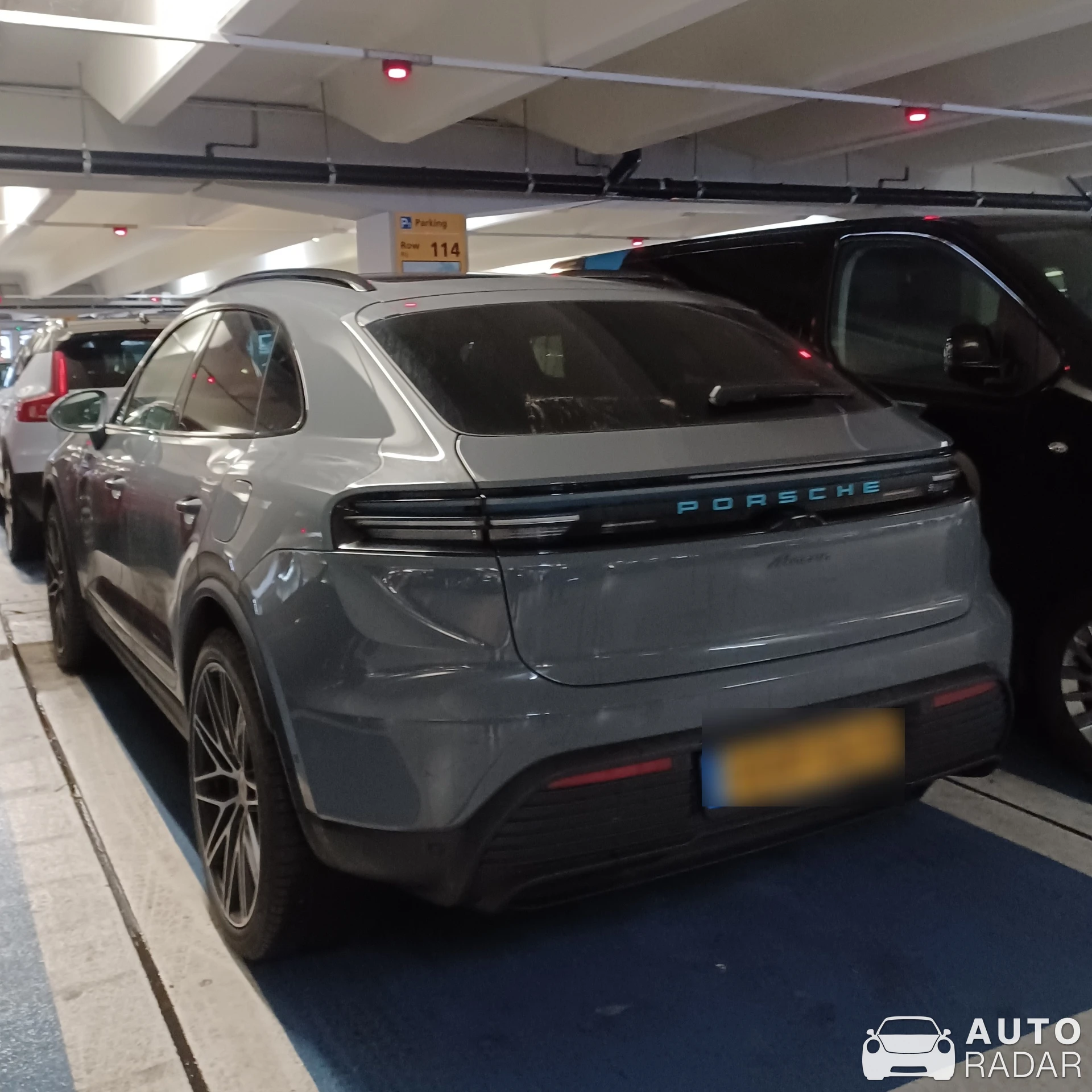 Porsche Macan EV spotted in Schiphol, Netherlands
