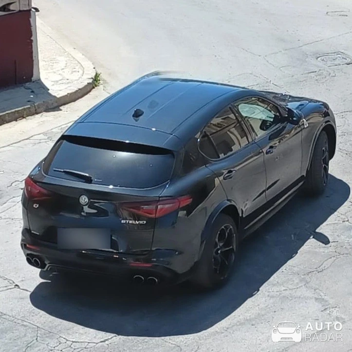 Alfa Romeo Stelvio Quadrifoglio spotted in Bitetto, Italy