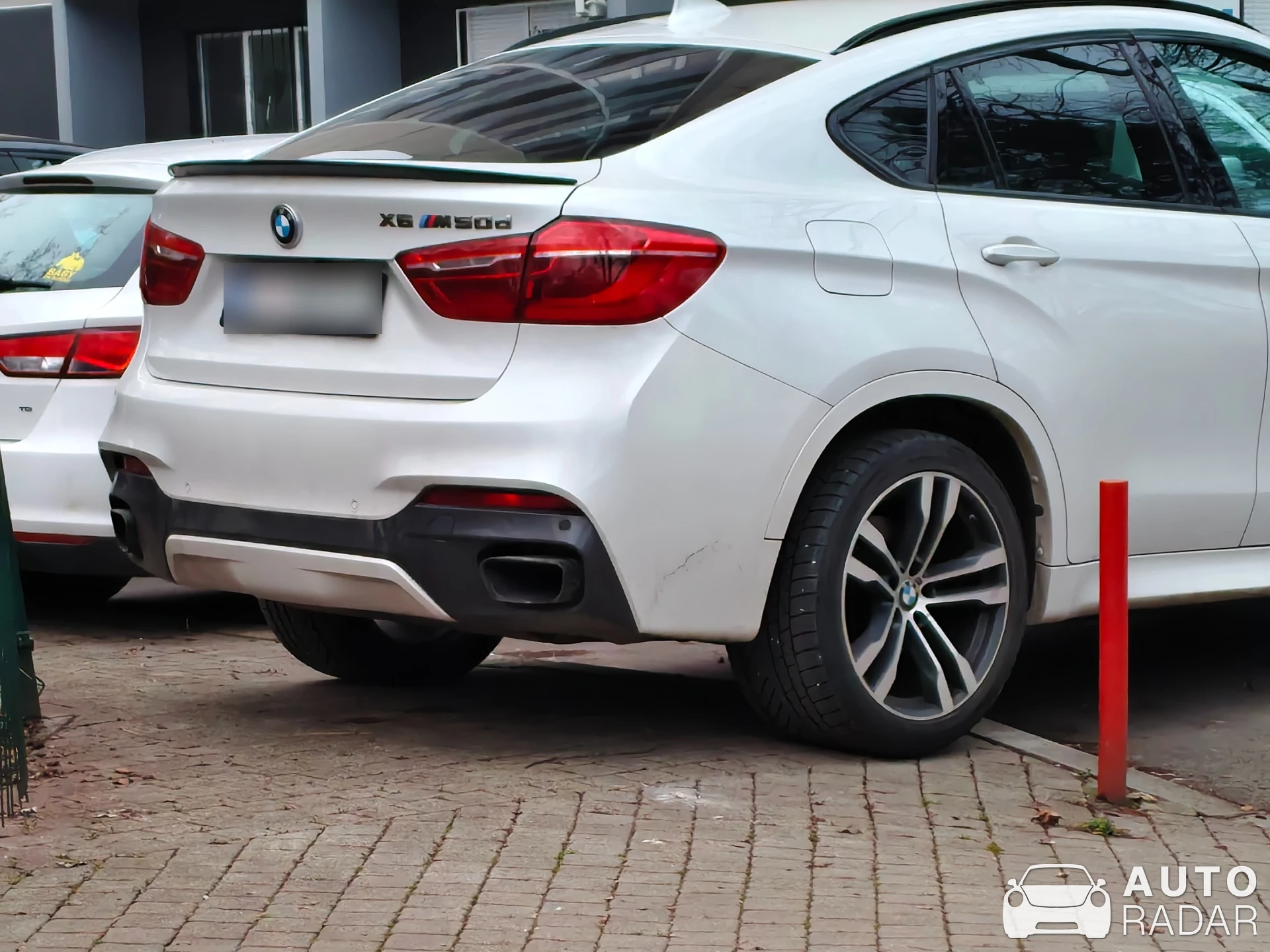 BMW X6 M50d spotted in Zagreb