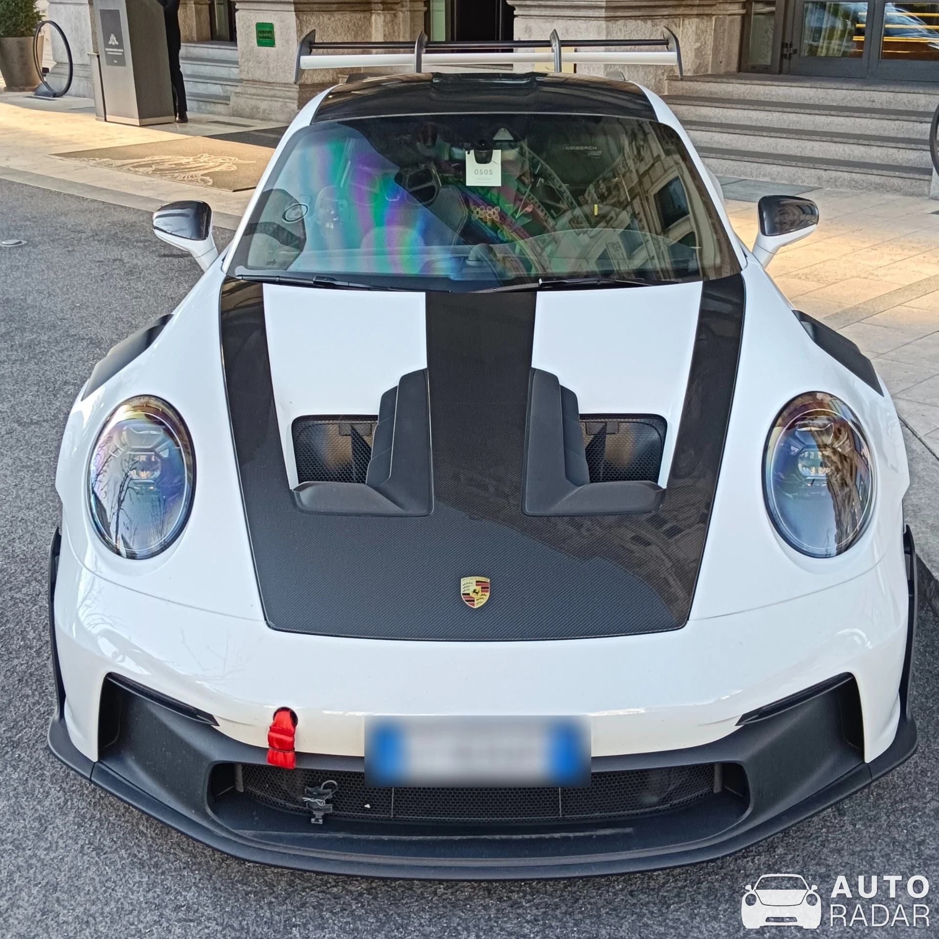 Porsche 992 GT3 RS MkI spotted in Milan, Italy