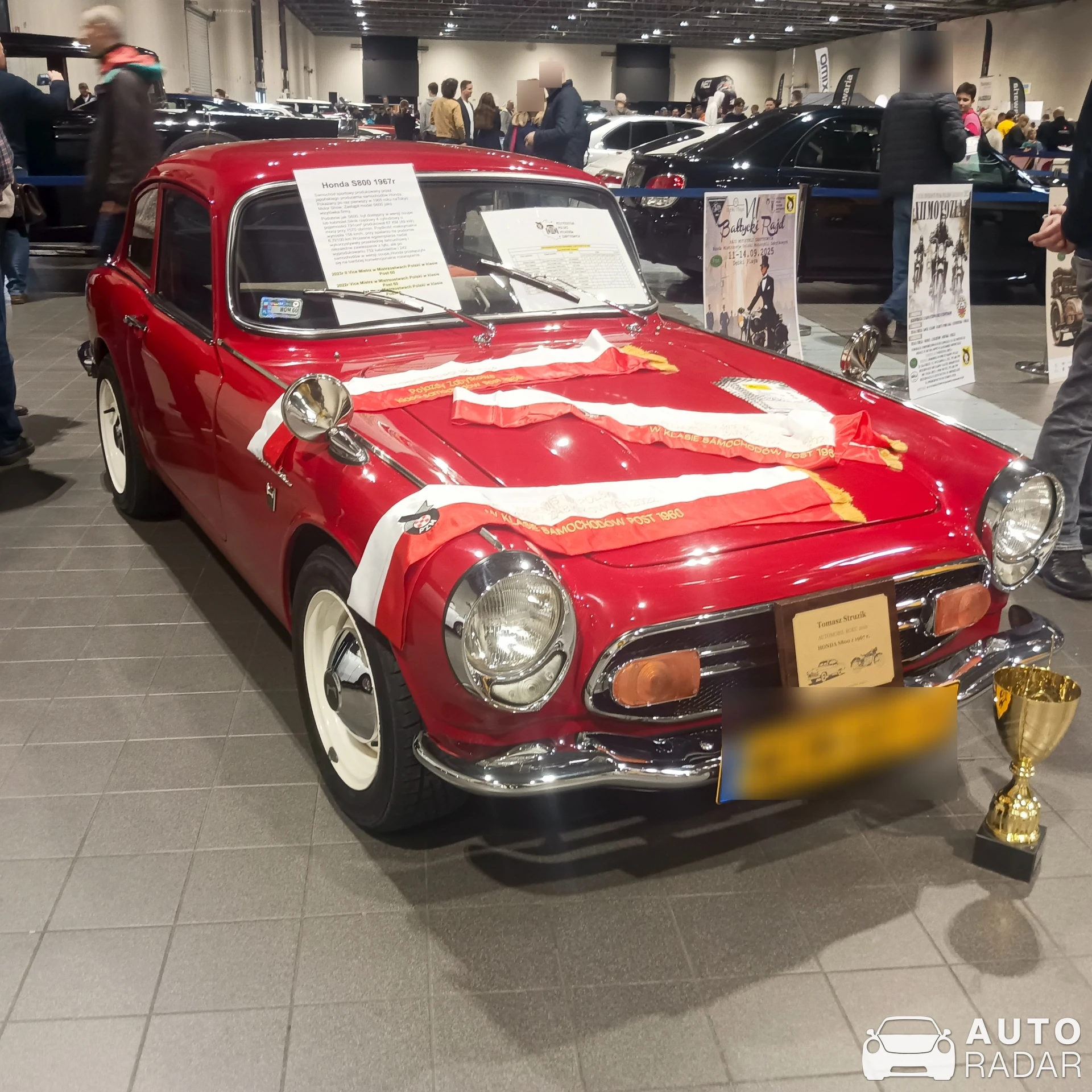 Honda S800 spotted in Warszawa