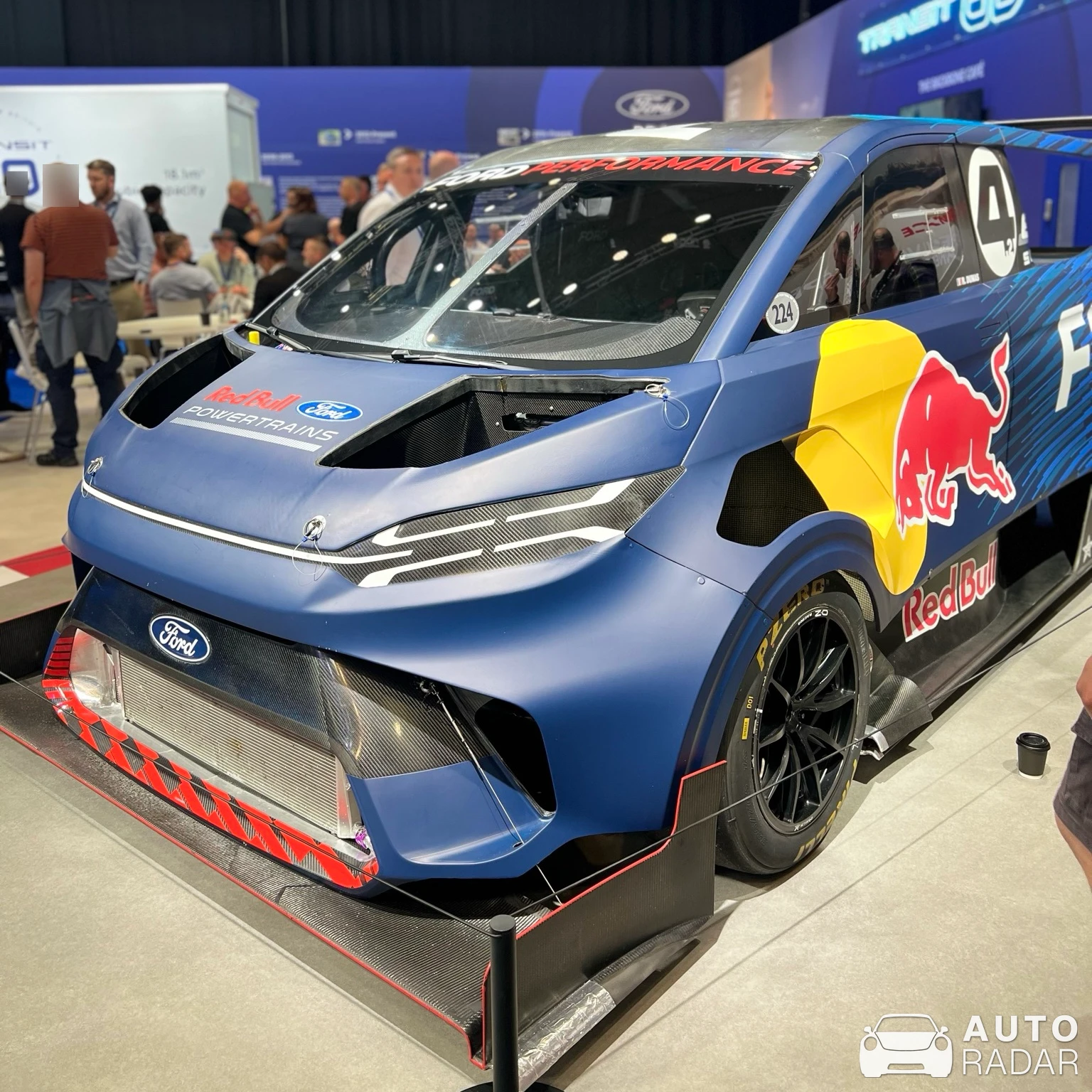 Ford Supervan spotted