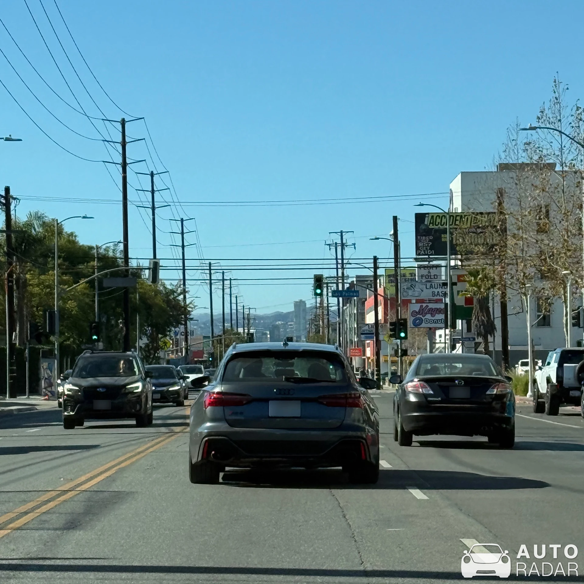 Audi RS6 Avant C8 spotted in Los Angeles, United States