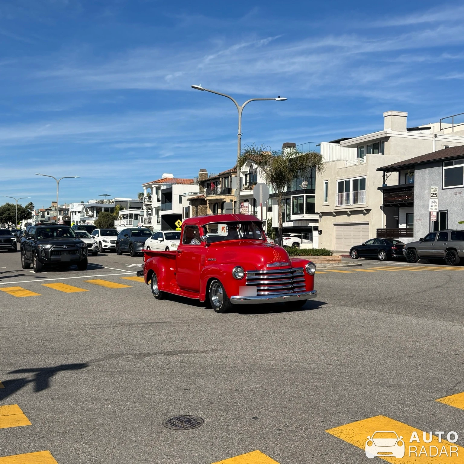 Chevrolet 3100 Advance Design spotted in Hermosa Beach, United States