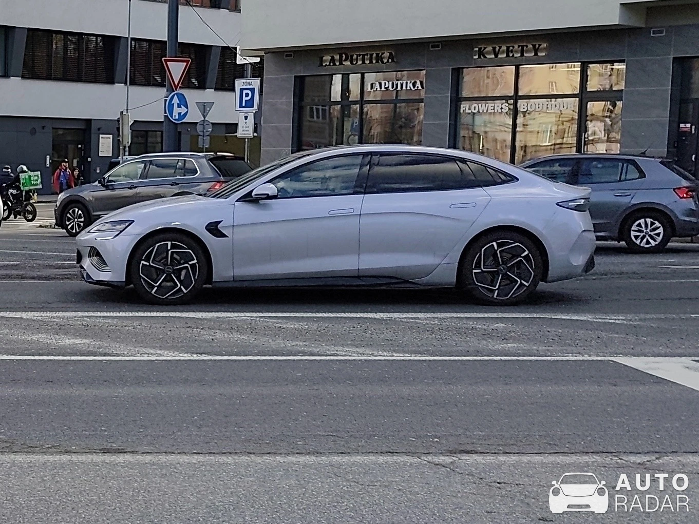 BYD Seal spotted in Bratislava