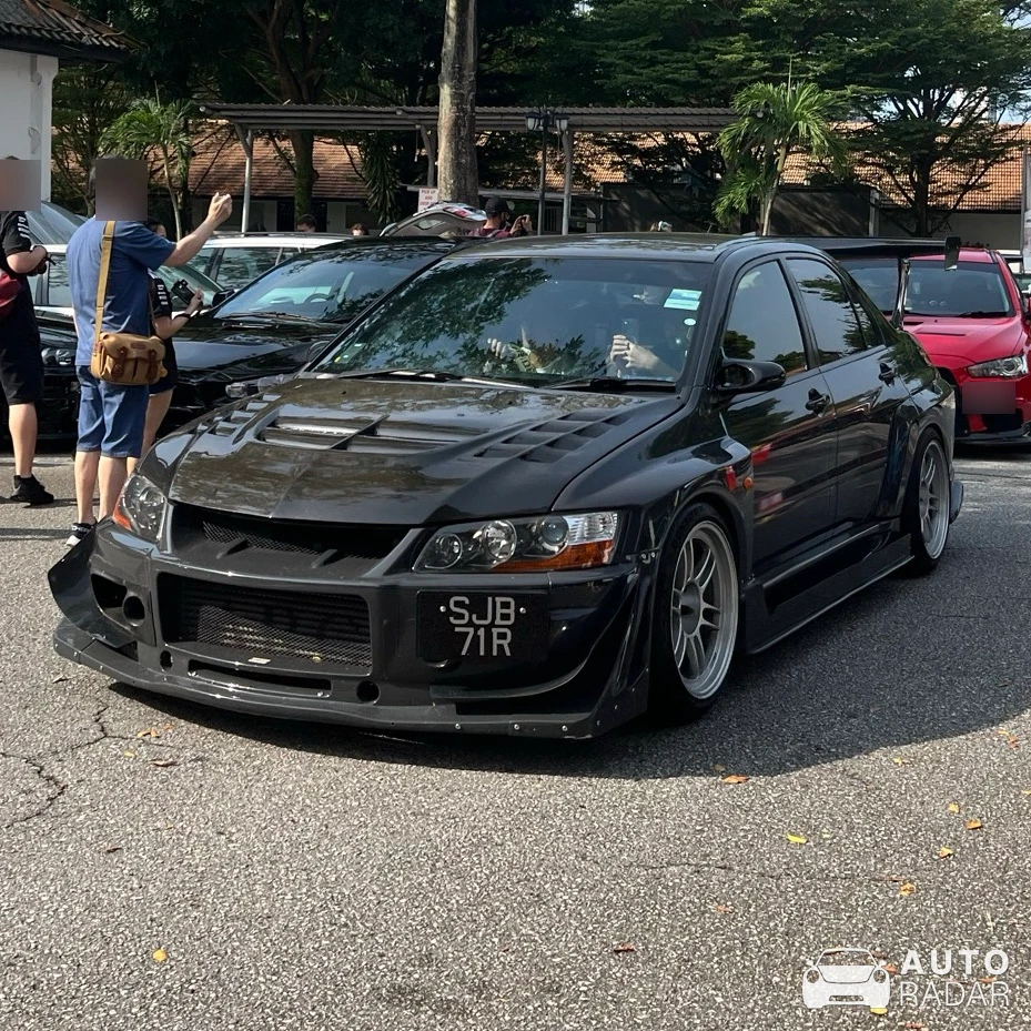 Mitsubishi Lancer Evolution IX GT 400 spotted in Singapore