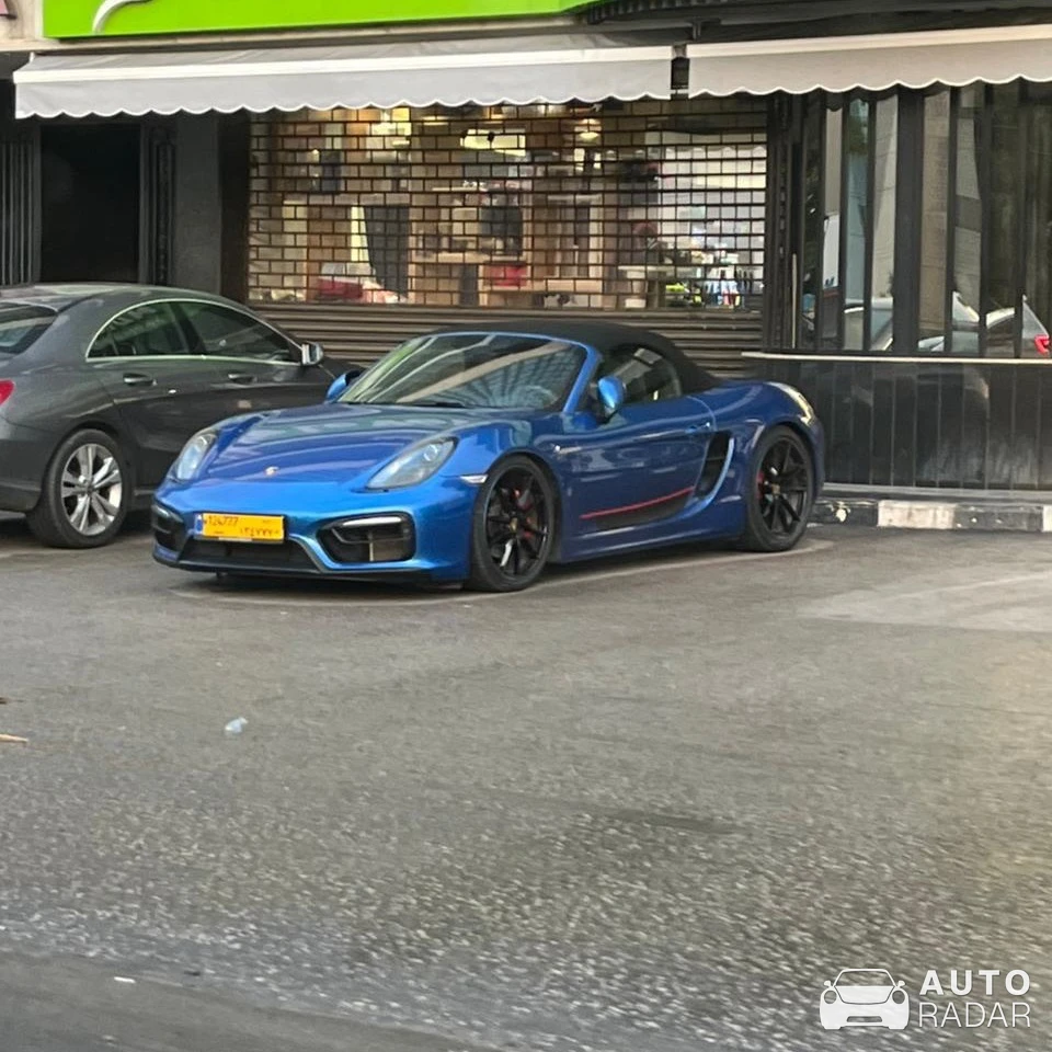 Porsche 718 Boxster GTS spotted in Minieh - Danniyeh, Lebanon