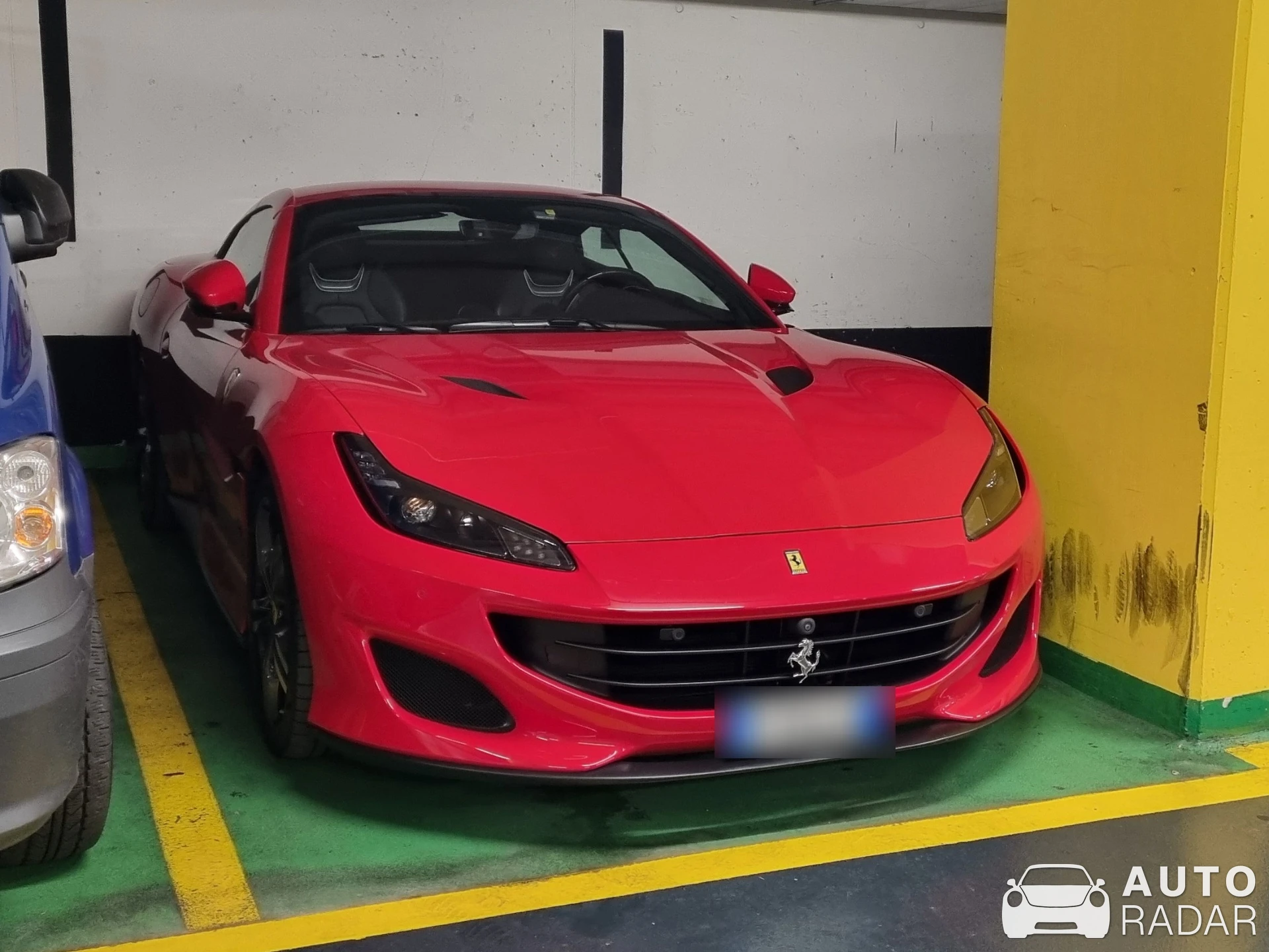 Ferrari Portofino spotted in Milano, Italy