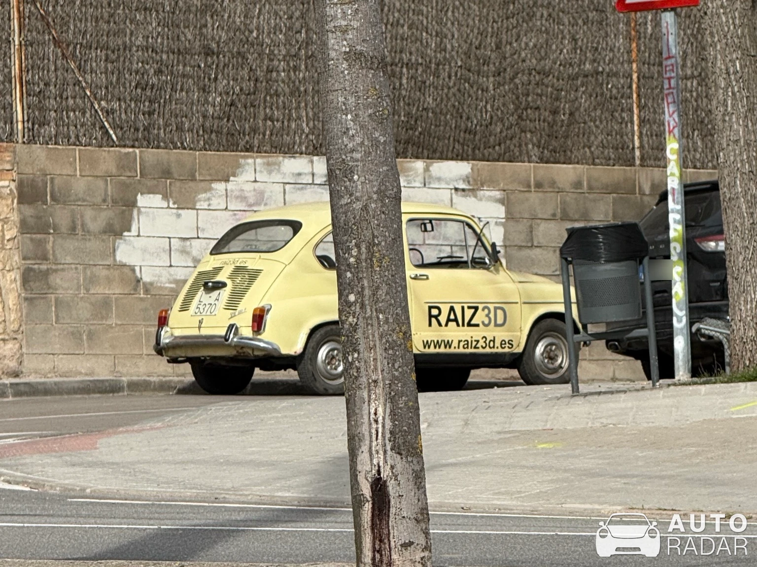 SEAT 600 Abarth spotted in Moià