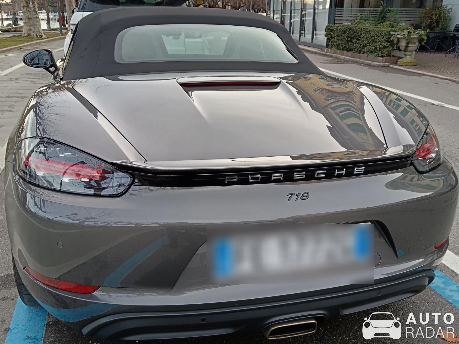 Porsche 718 Boxster spotted in Arona, Italia