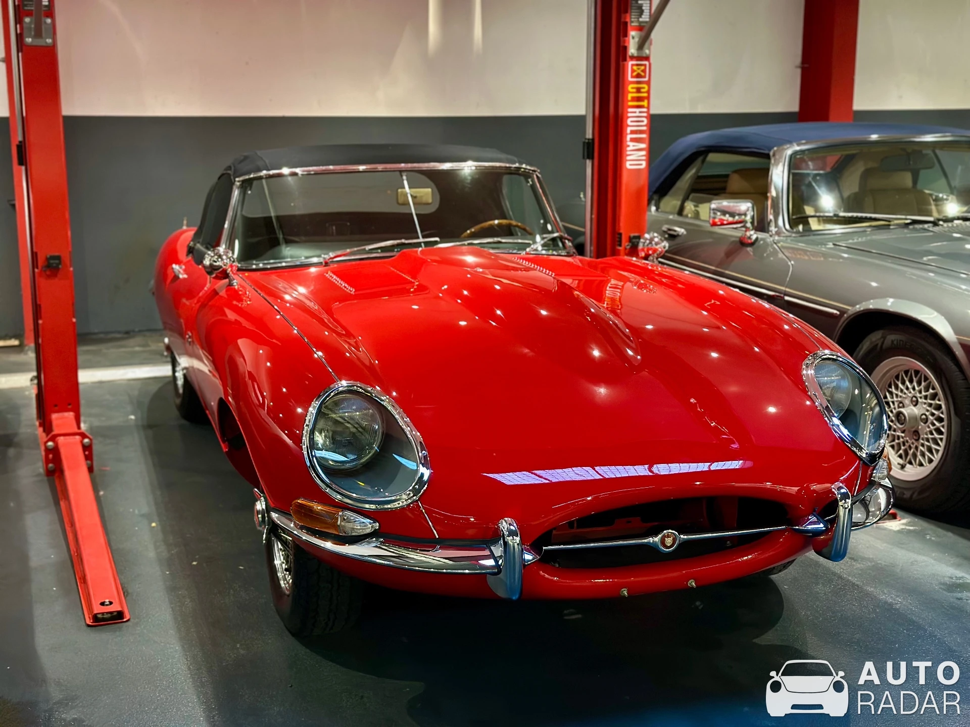Jaguar E-Type Series 1 Coupe spotted in Schiedam