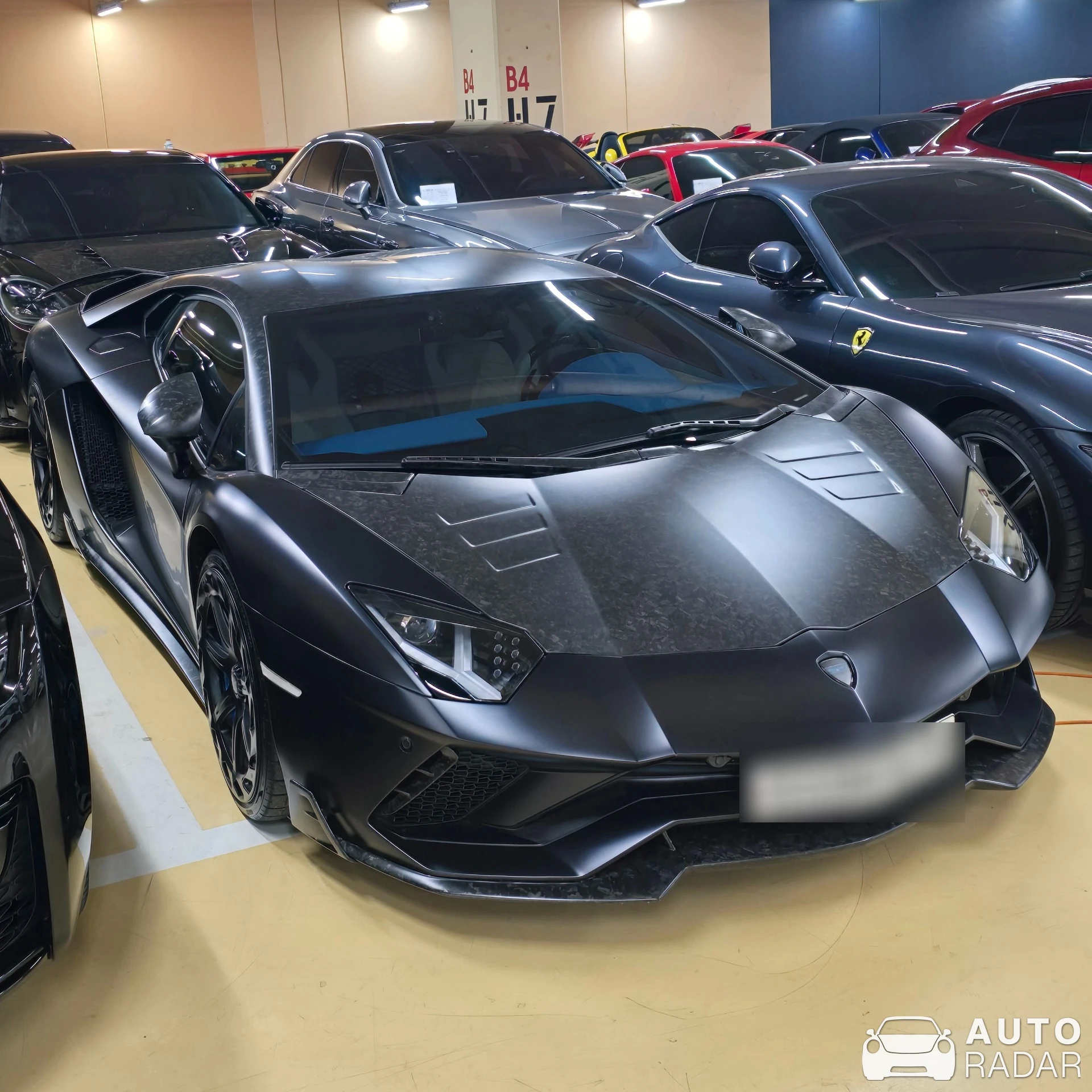 Lamborghini Aventador S LP740-4 Mansory spotted in Seocho District, South Korea