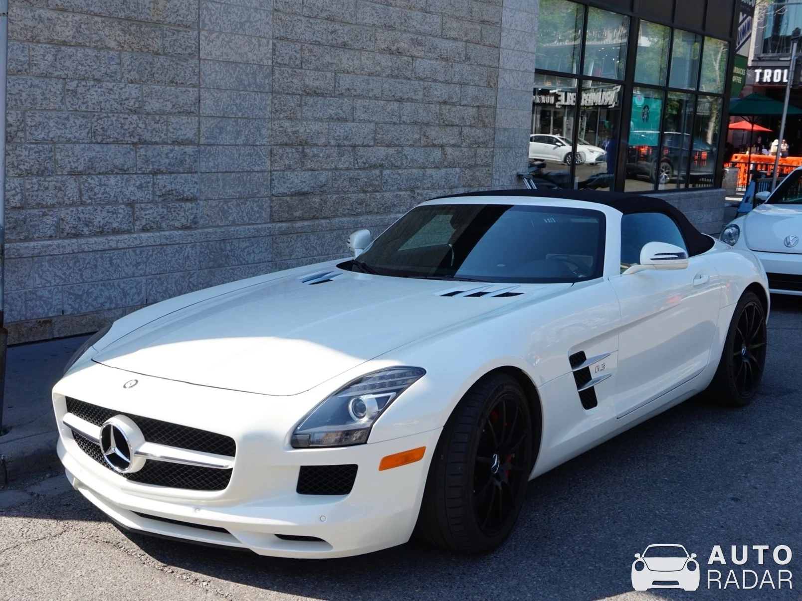 Mercedes-Benz SLS AMG Roadster spotted in Calgary, Canada
