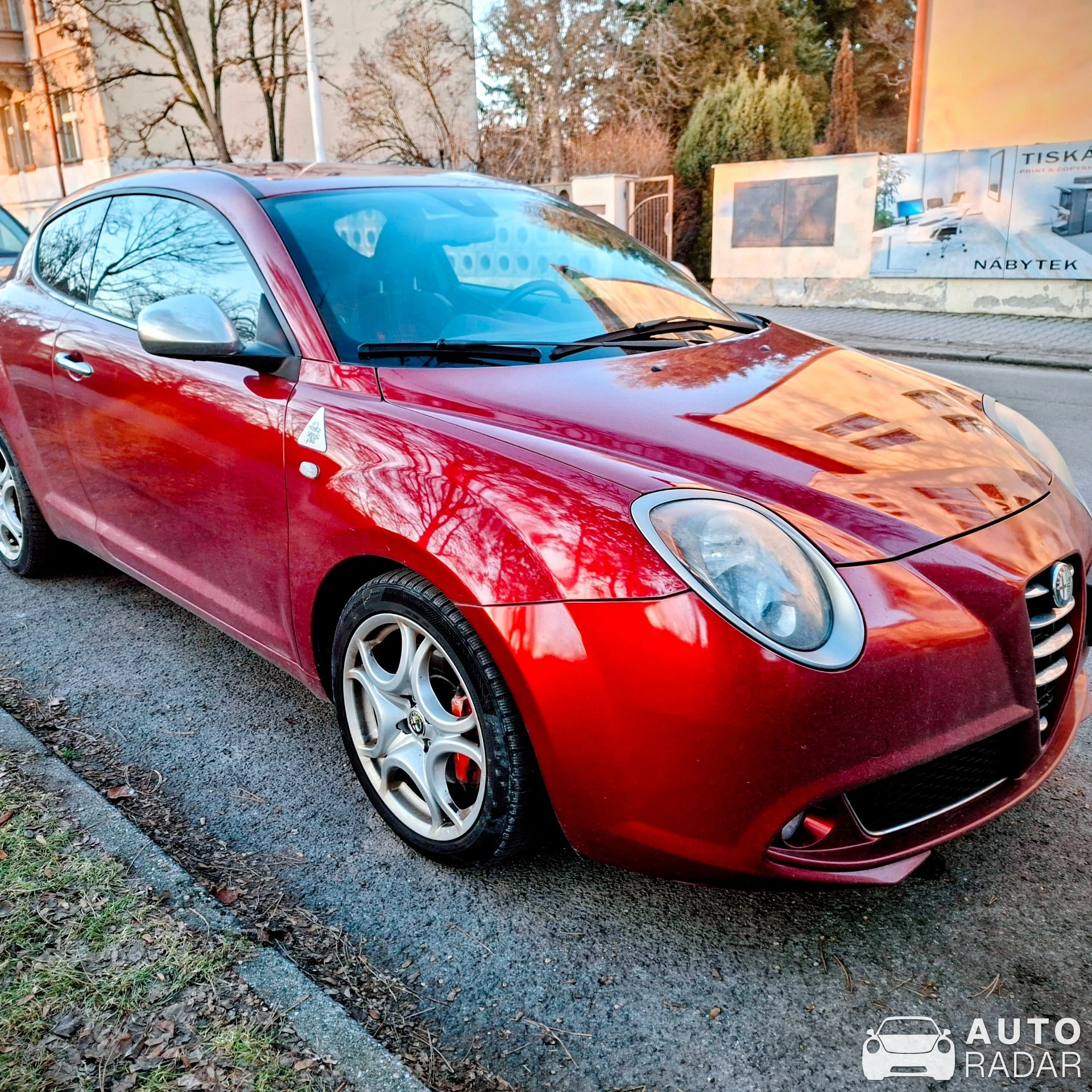 Alfa Romeo MiTo Quadrifoglio spotted in Mladá Boleslav