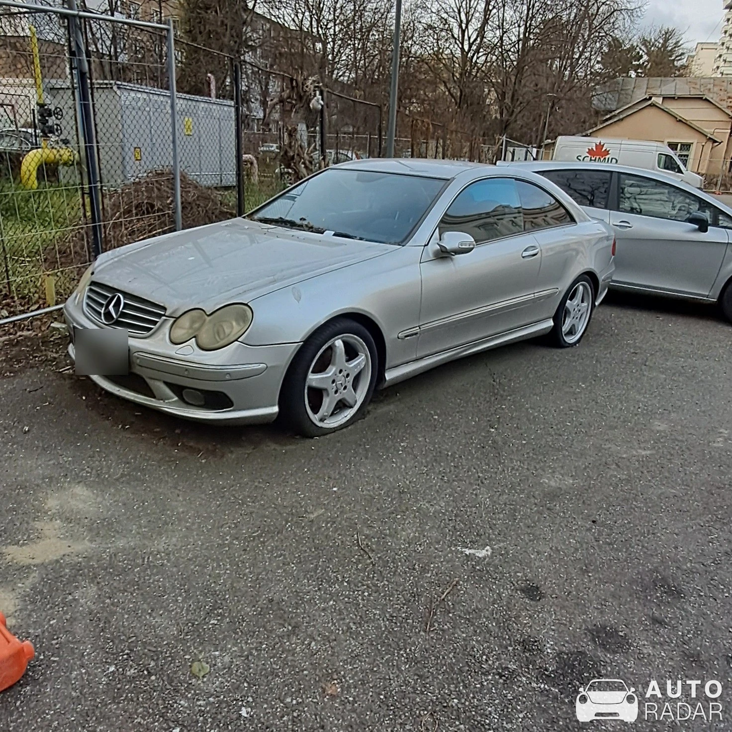 Mercedes-Benz CLK 55 AMG spotted in Bacău, Romania