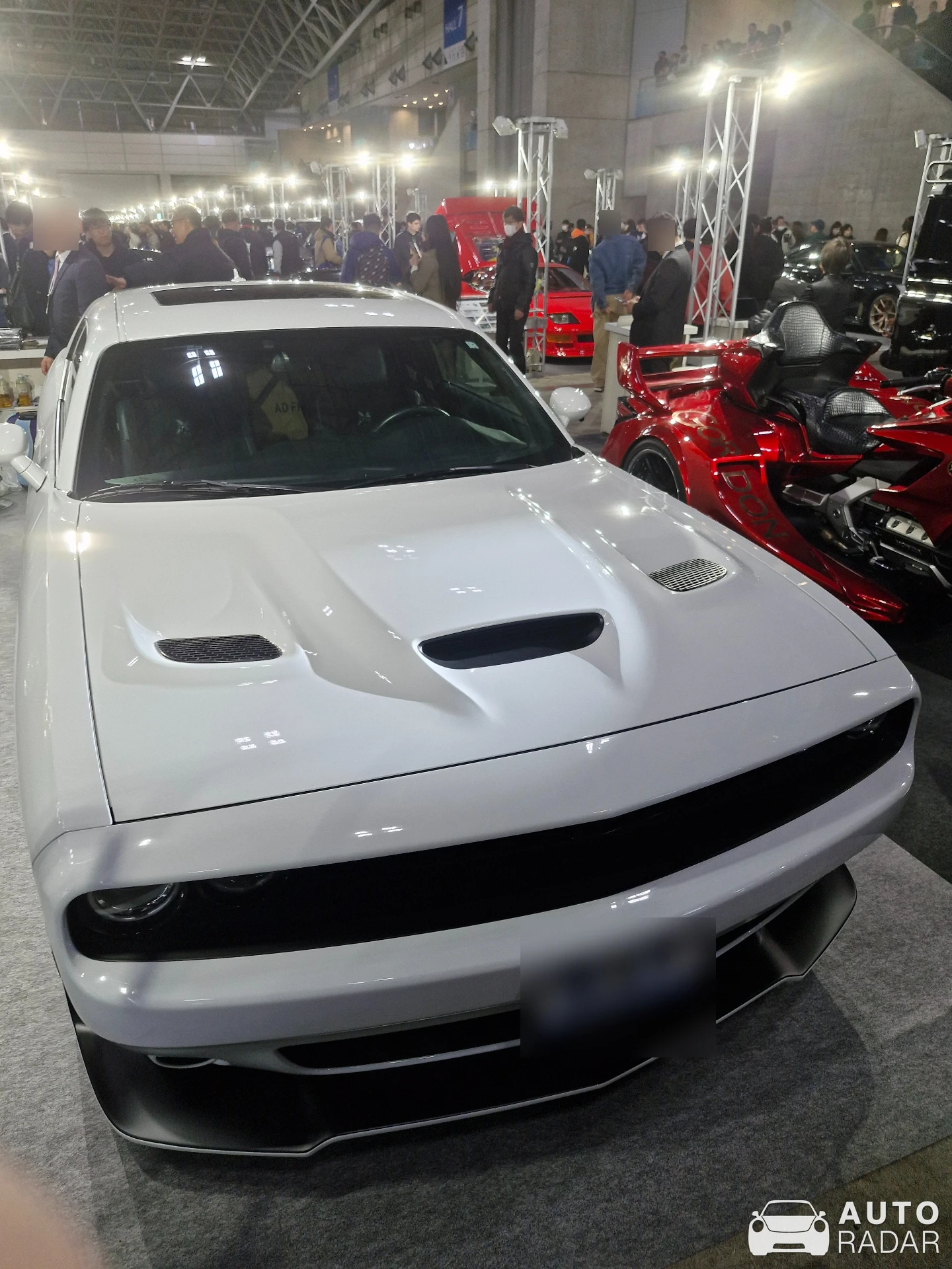 Dodge Challenger SRT Hellcat spotted in Adachi City, Japan