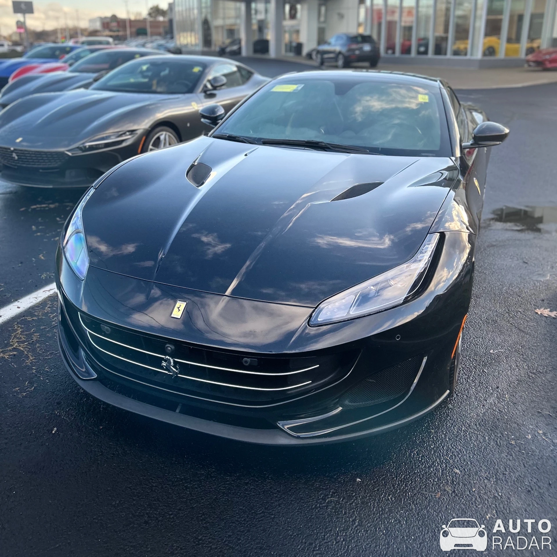 Ferrari Portofino spotted in Norwood, United States