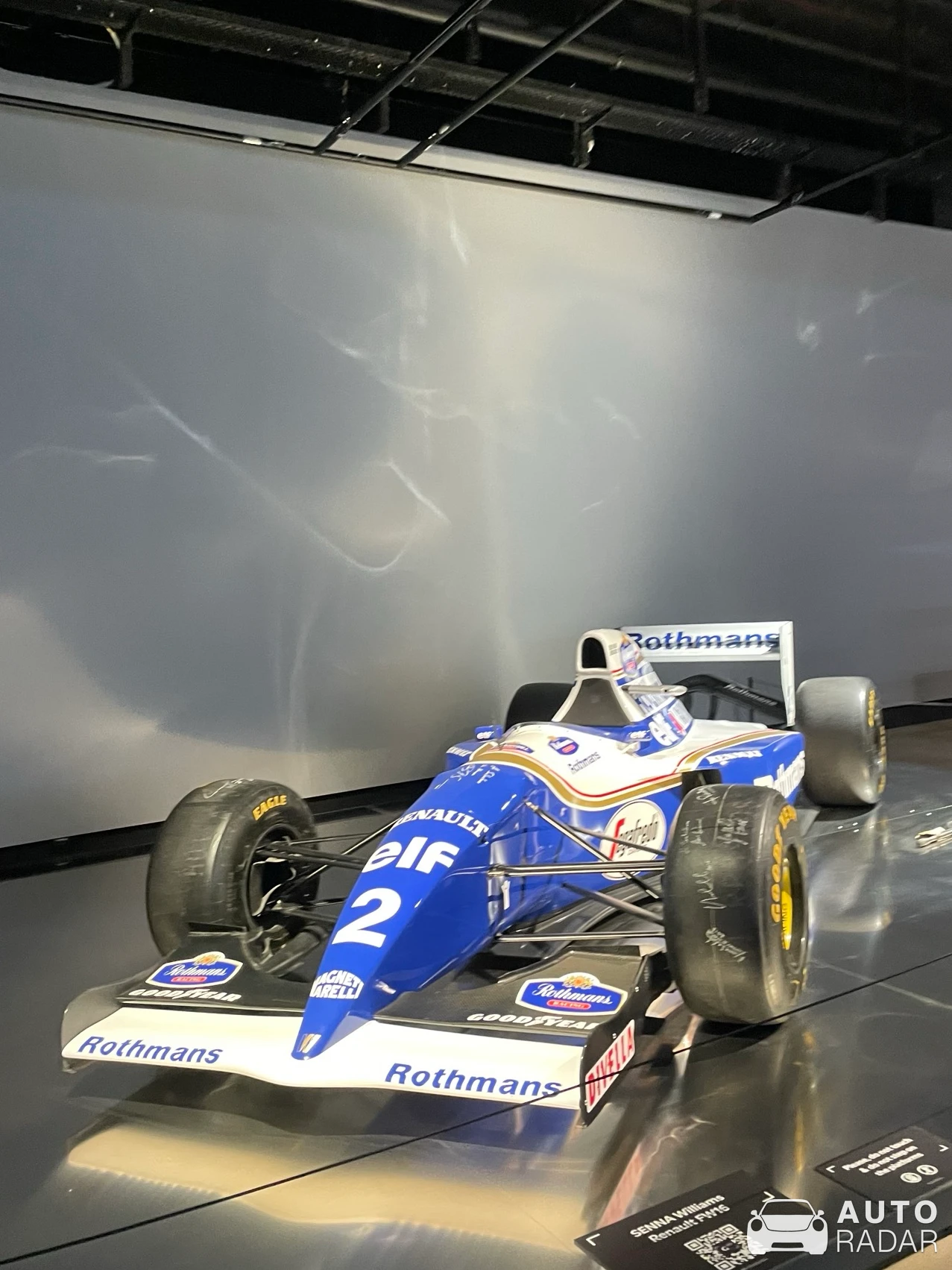 Williams FW16 spotted in Reckange-sur-Mess
