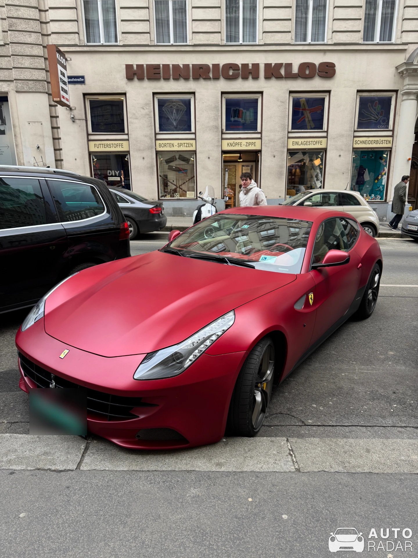 Ferrari FF spotted in Wien, Austria