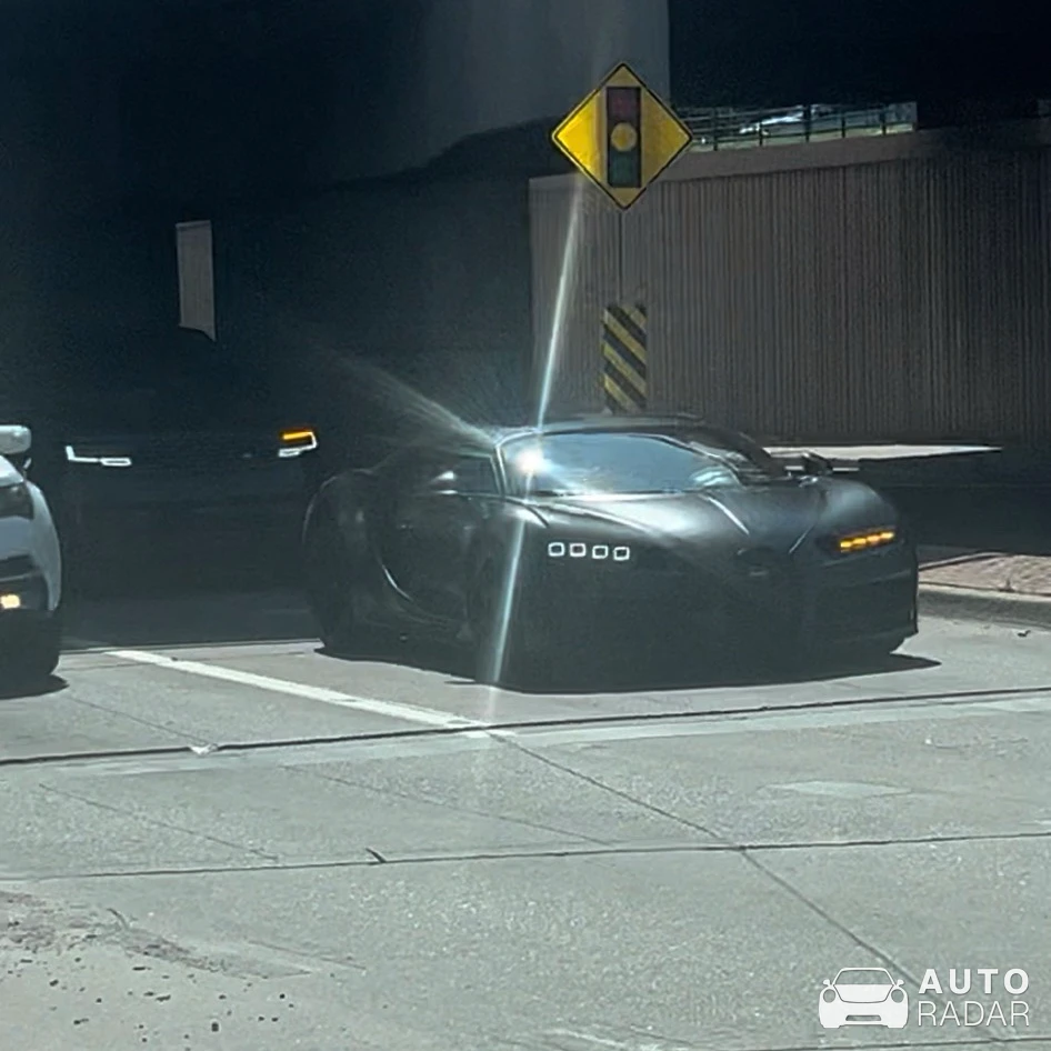 Bugatti Chiron Sport Noire spotted in Littleton