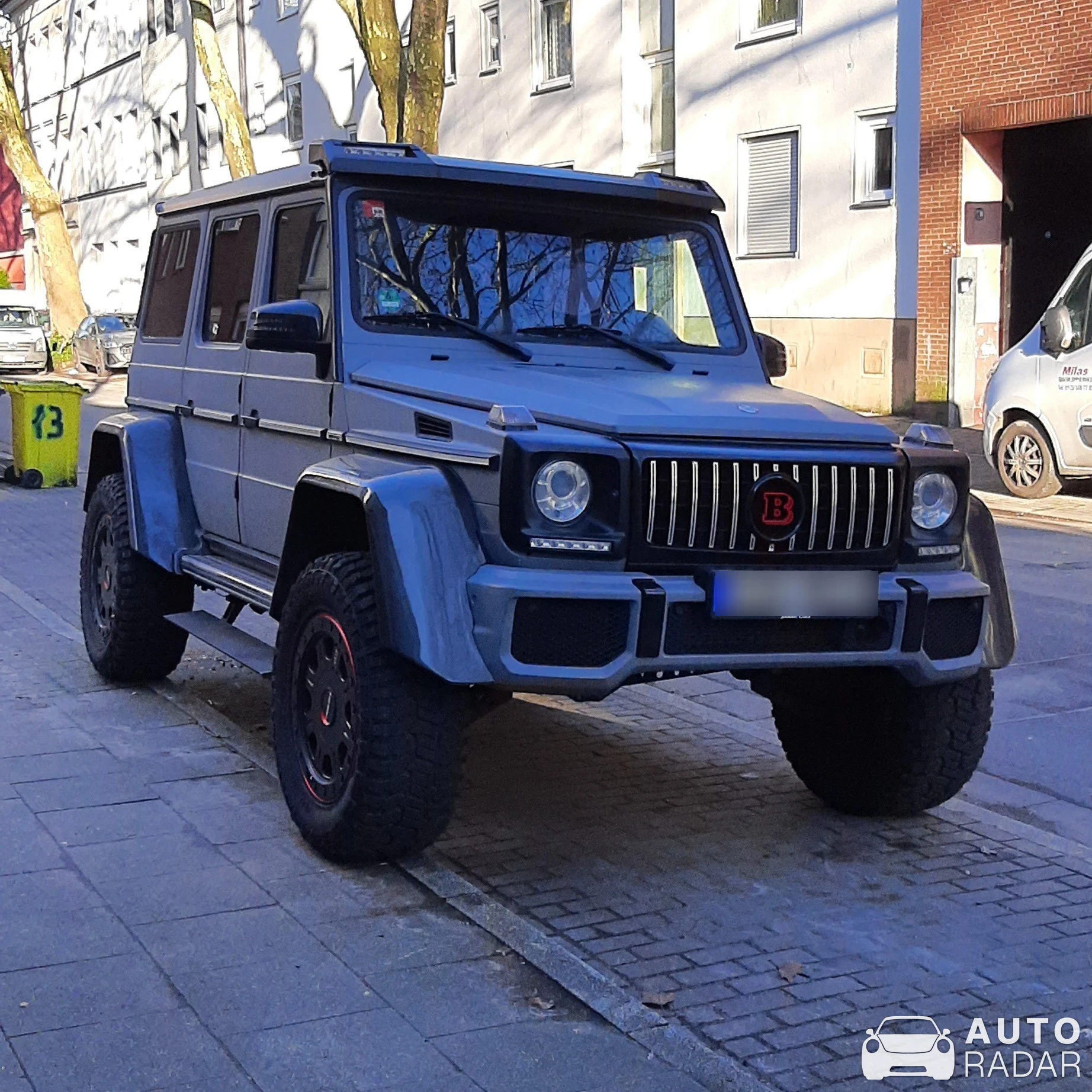 Mercedes-AMG Brabus G 63 4x4² W463 spotted in Essen, Deutschland