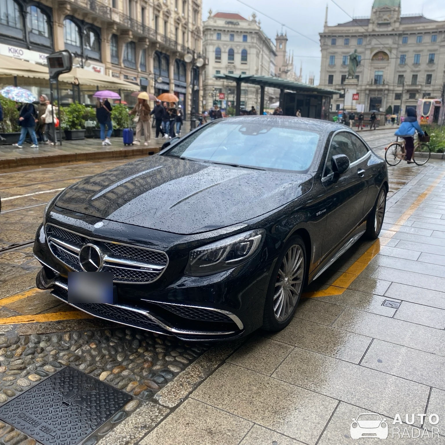 Mercedes-Benz S 65 AMG Coupé C217 spotted in Milano