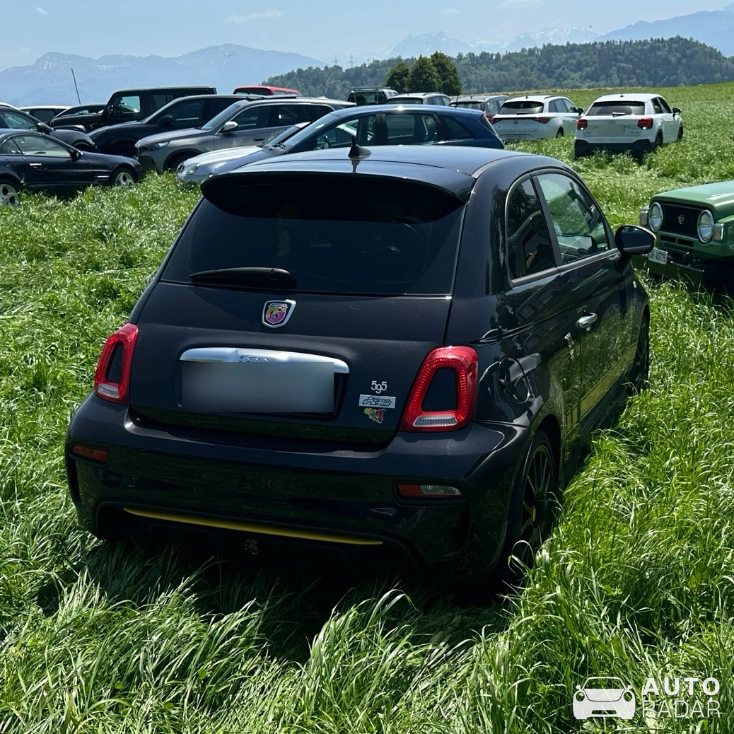 Abarth 595 Pista spotted in Dürnten
