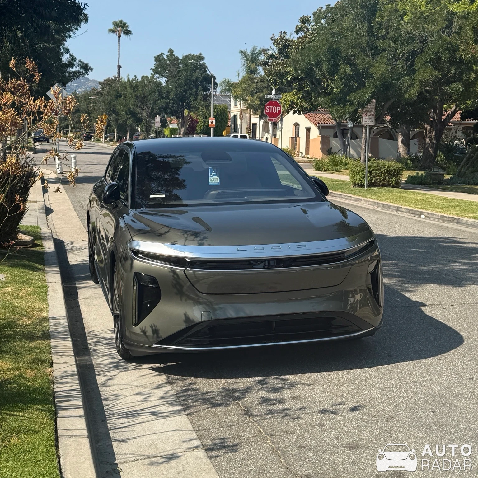 Lucid Gravity spotted in Beverly Hills