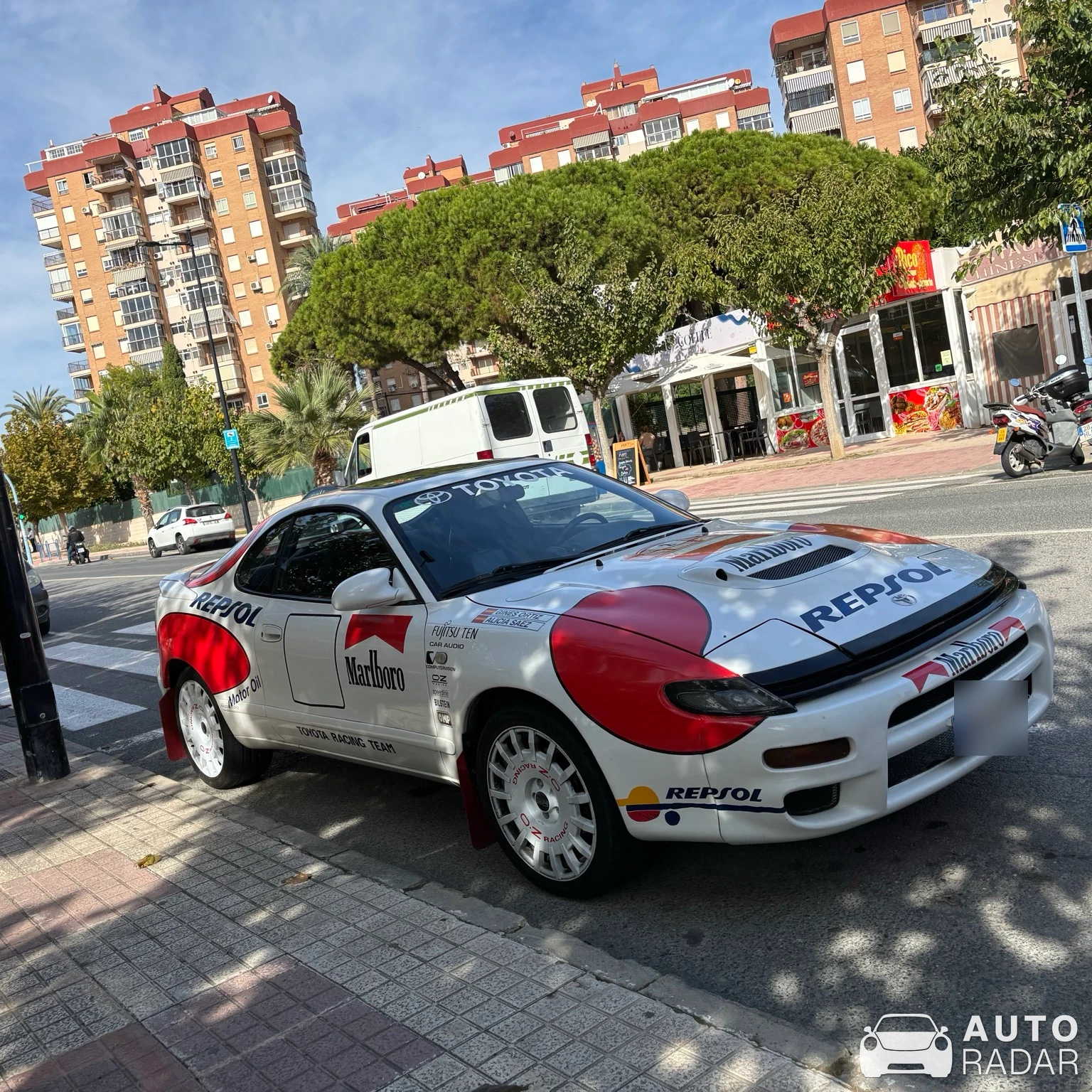 Toyota Celica Turbo 4WD Carlos Sainz Limited Edition spotted in El Campello