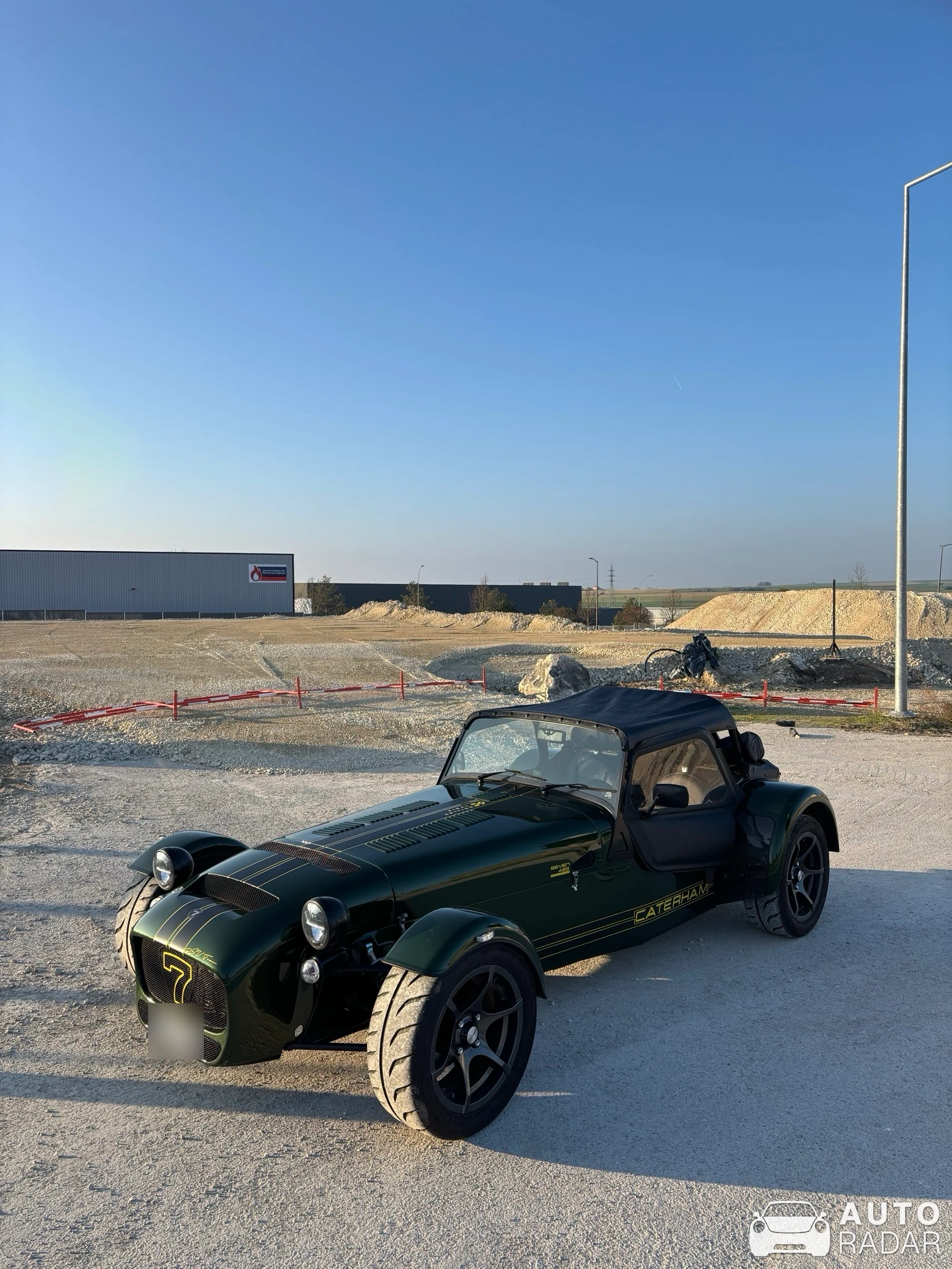 Caterham Seven 485 Final Edition spotted in Pont-Sainte-Marie