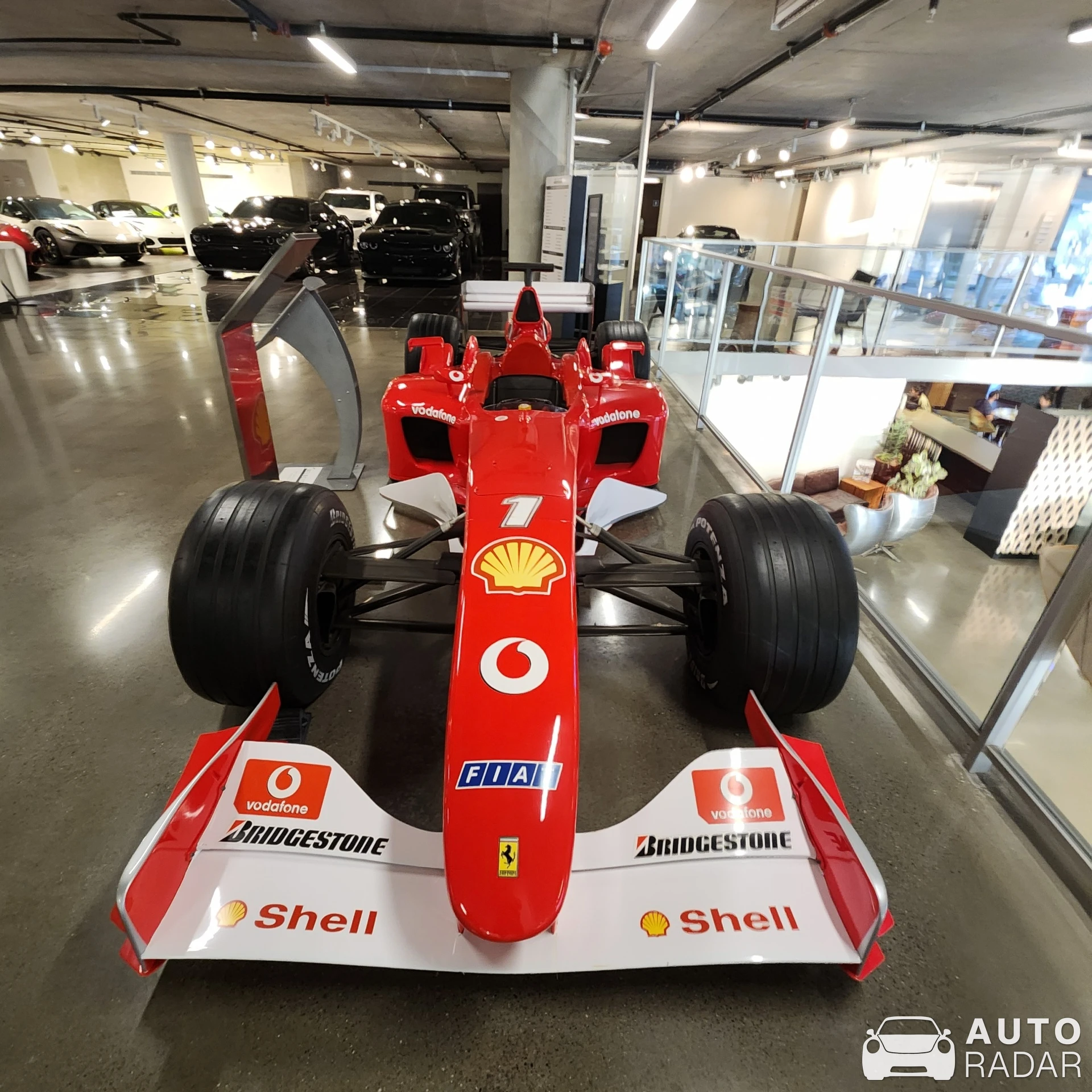 Ferrari F2003-GA spotted in Honolulu