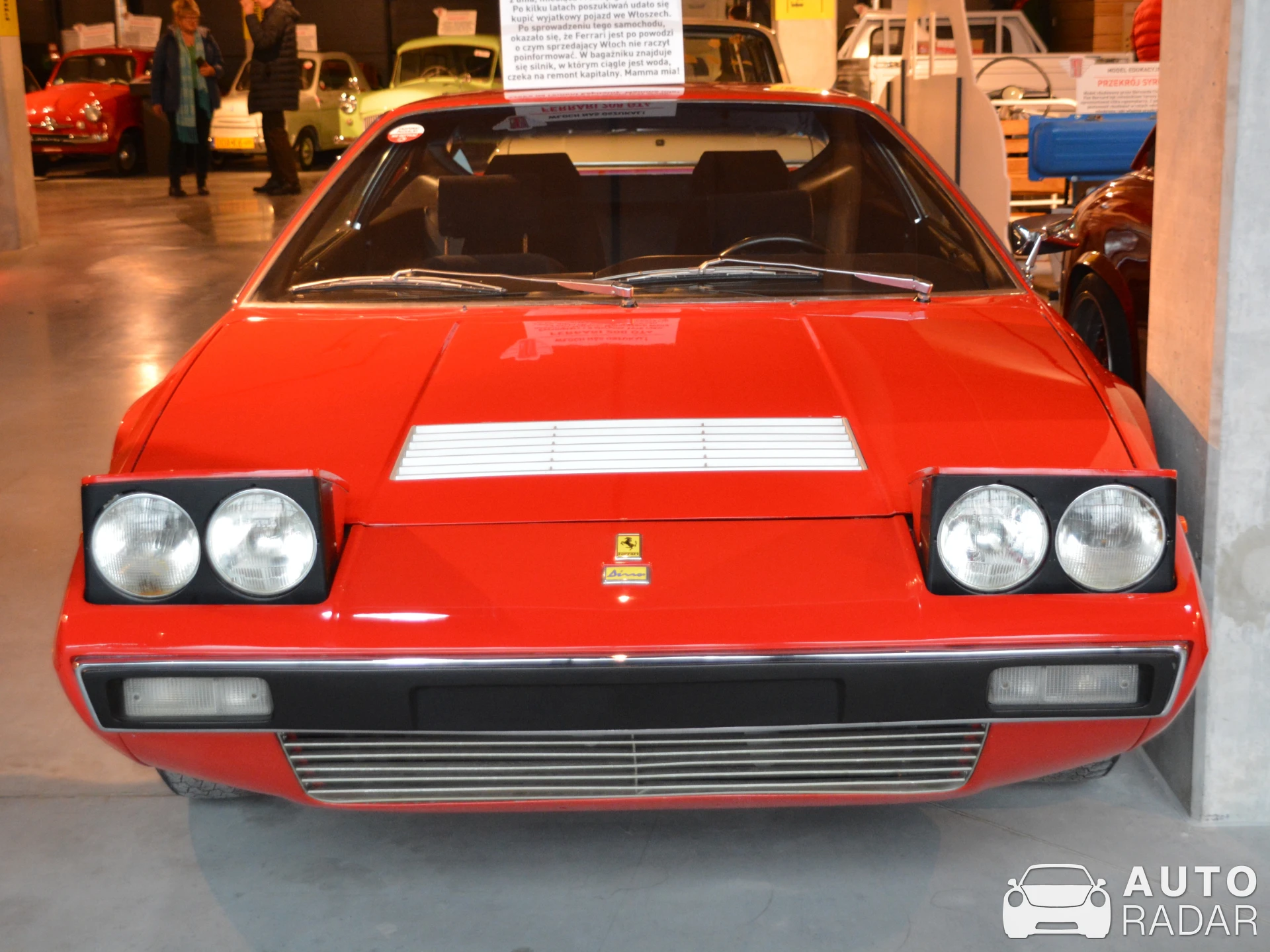 Ferrari Dino 208 GT4 spotted