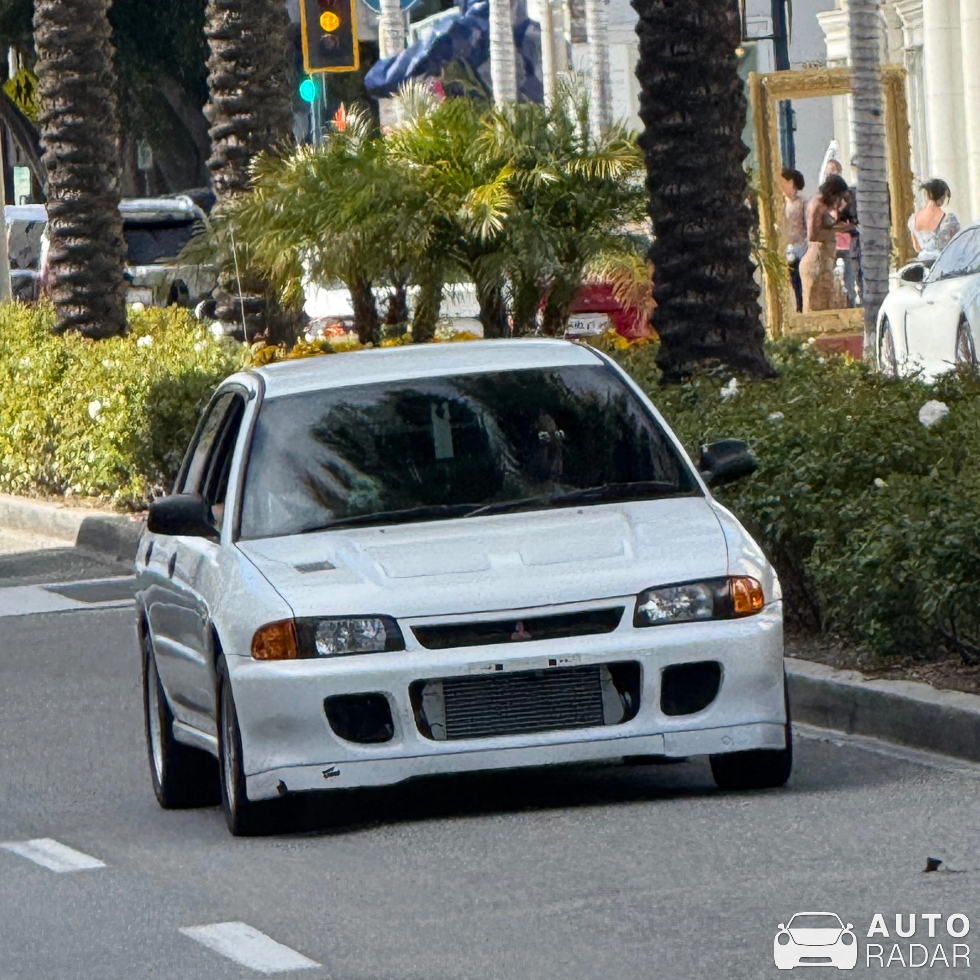 Mitsubishi Lancer GLI CE spotted in Beverly Hills
