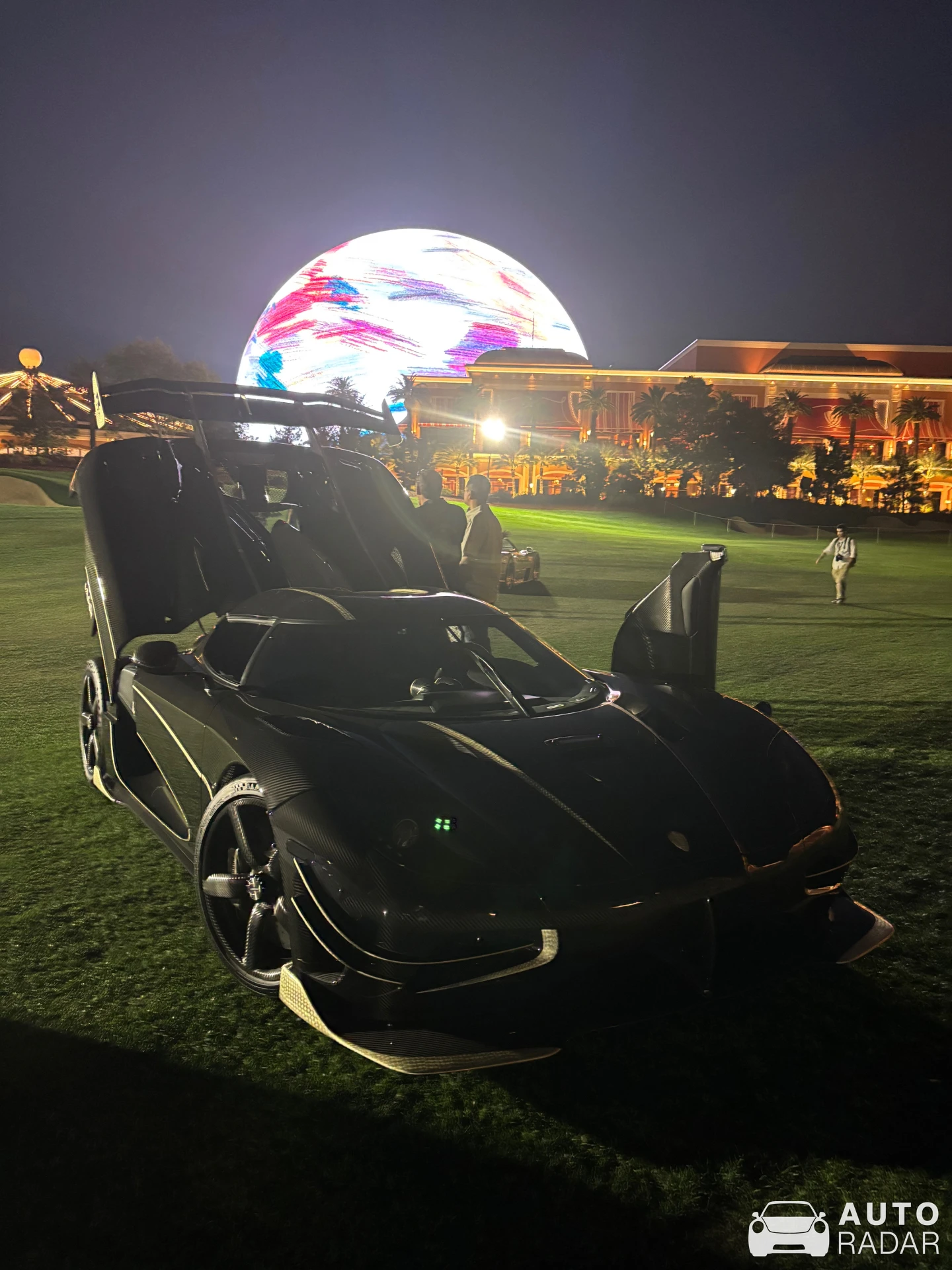 Koenigsegg Agera RS FE Vader spotted in Las Vegas, United States