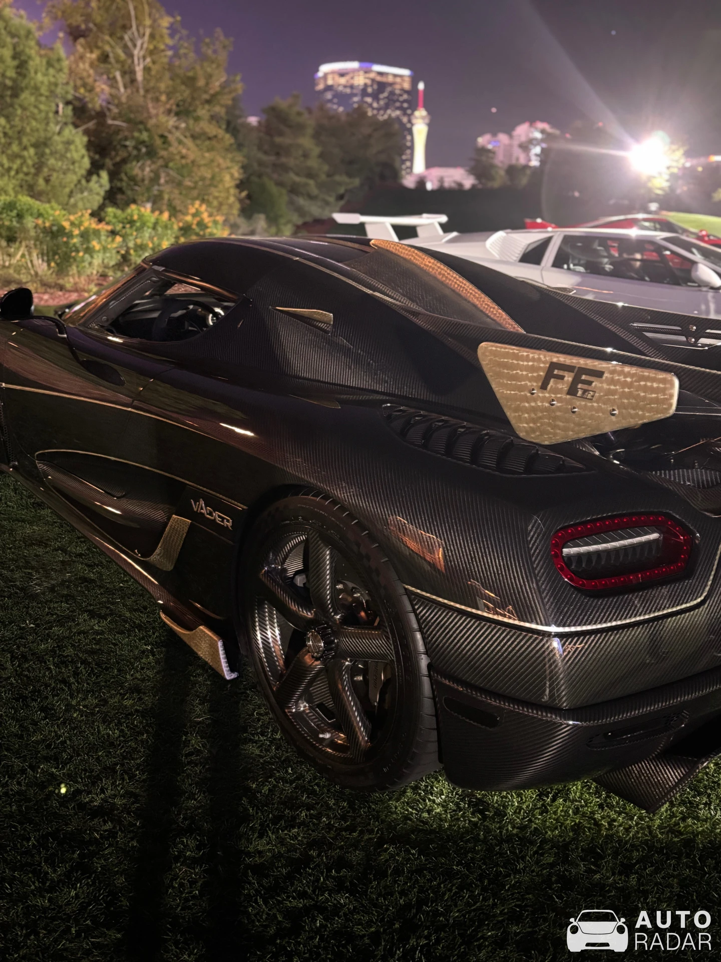 Koenigsegg Agera RS FE Vader spotted in Las Vegas