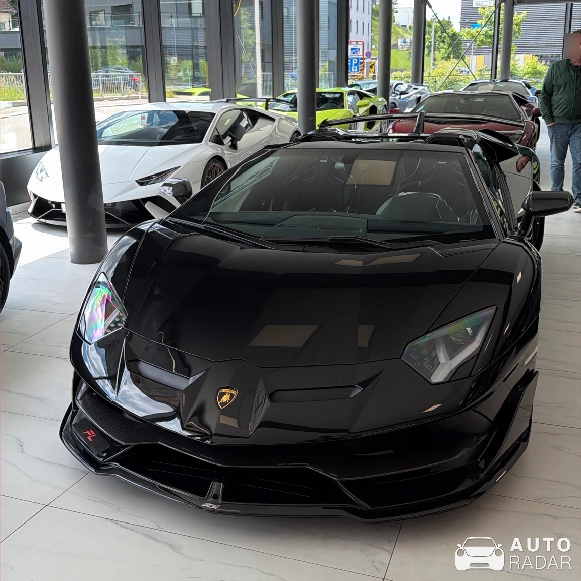 Lamborghini Aventador LP770-4 SVJ Roadster spotted in Porrentruy