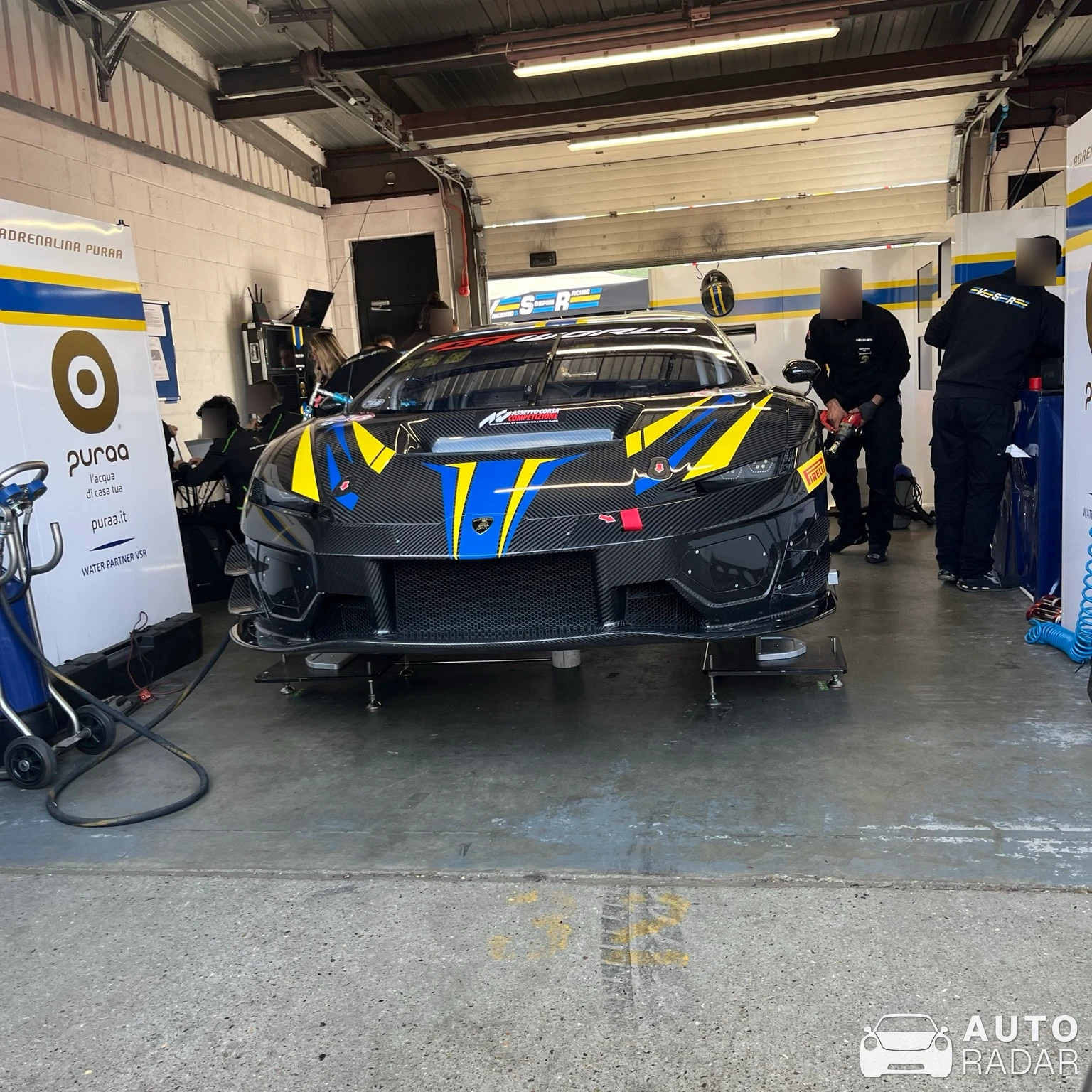 Lamborghini Temerario GT3 spotted
