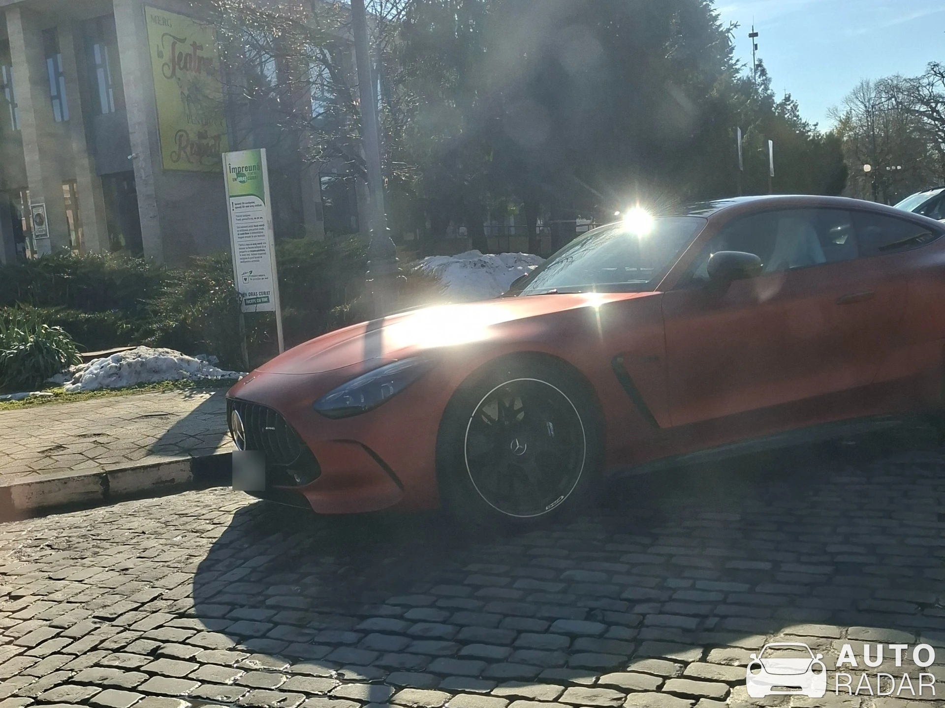 Mercedes-AMG GT 63 S C192 spotted in Ruse