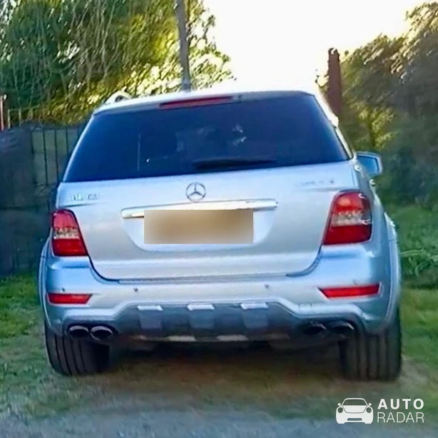Mercedes-Benz ML 63 AMG W164 spotted in Vignale
