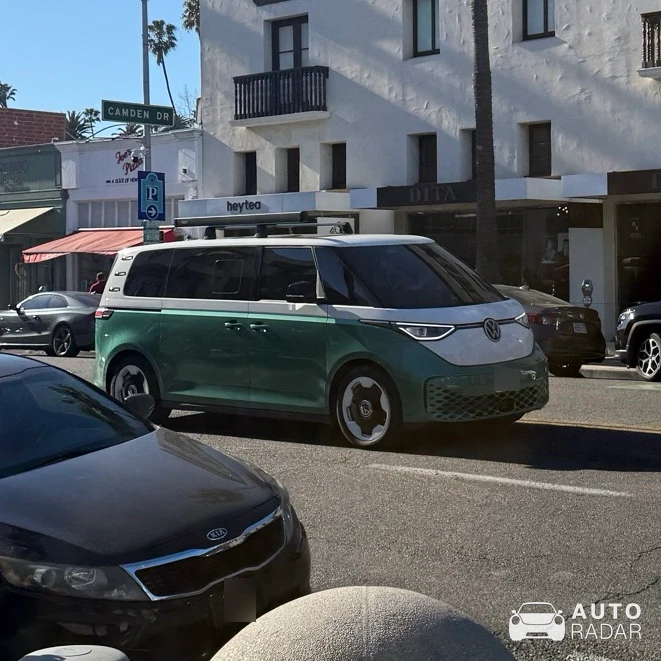 Volkswagen ID. Buzz spotted in Beverly Hills