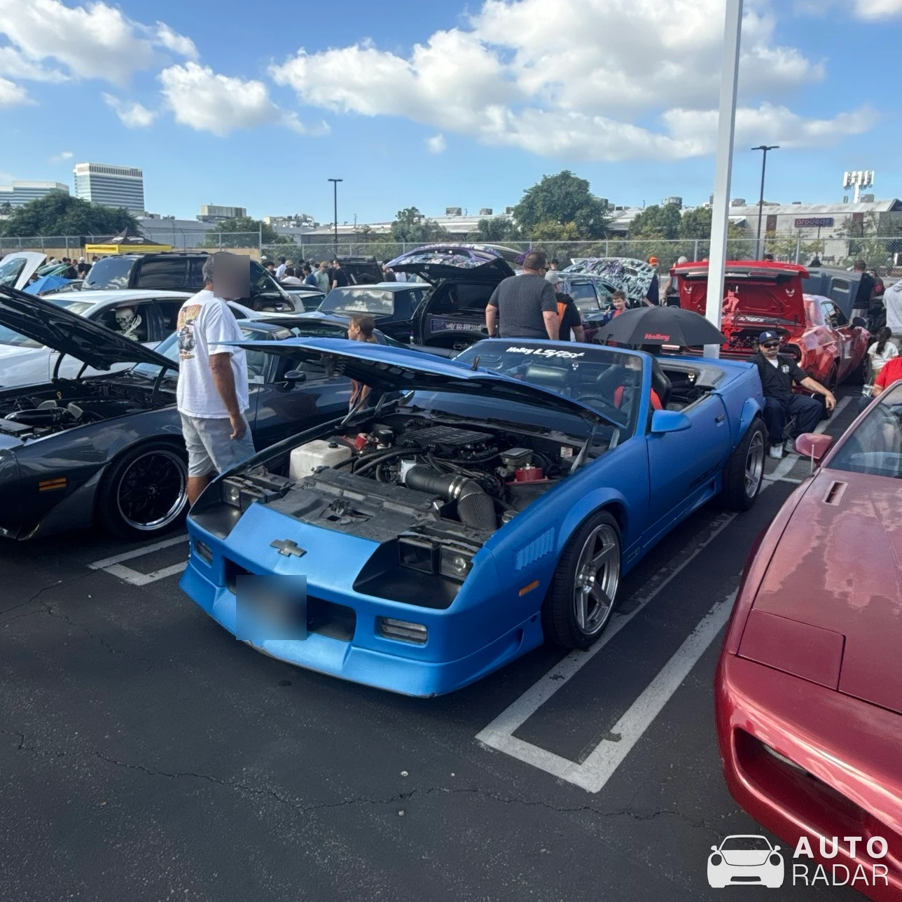 Chevrolet Camaro Z28 Convertible spotted in El Segundo