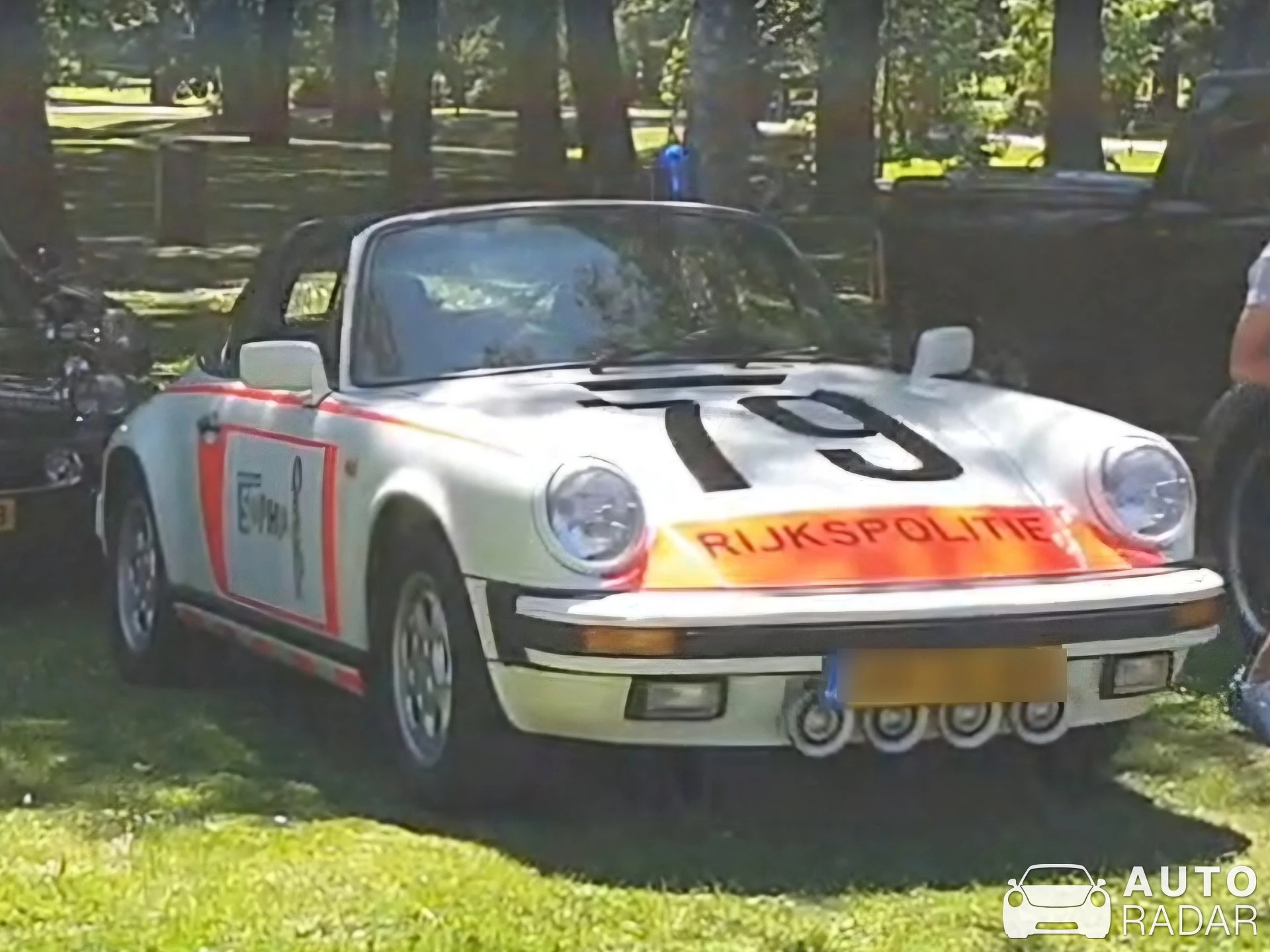 Porsche 964 Targa Rijkspolitie spotted in Rotterdam